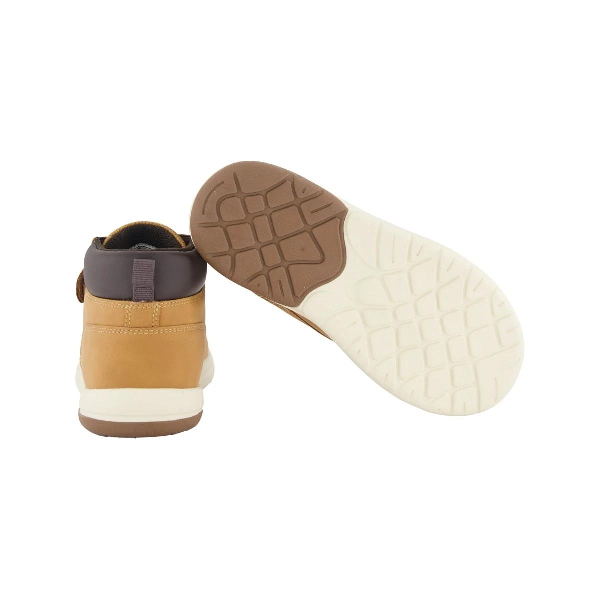 5 Senior Hi Top Casual Sneakers AMBER GOLD, 5 of 5