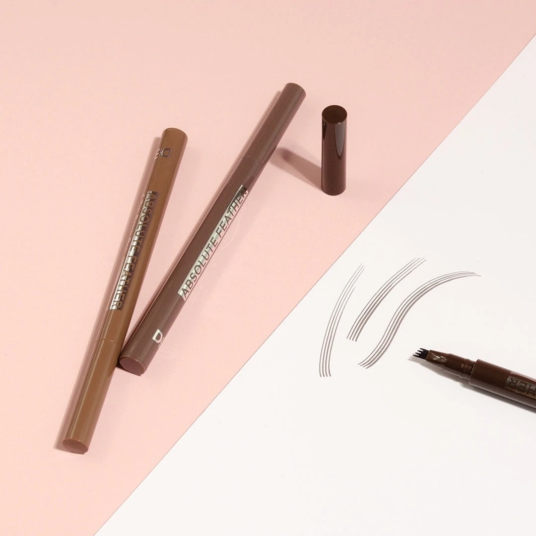 3 DB Designer Brands Absolute Feather Brow Pen - Taupe, 3 of 4