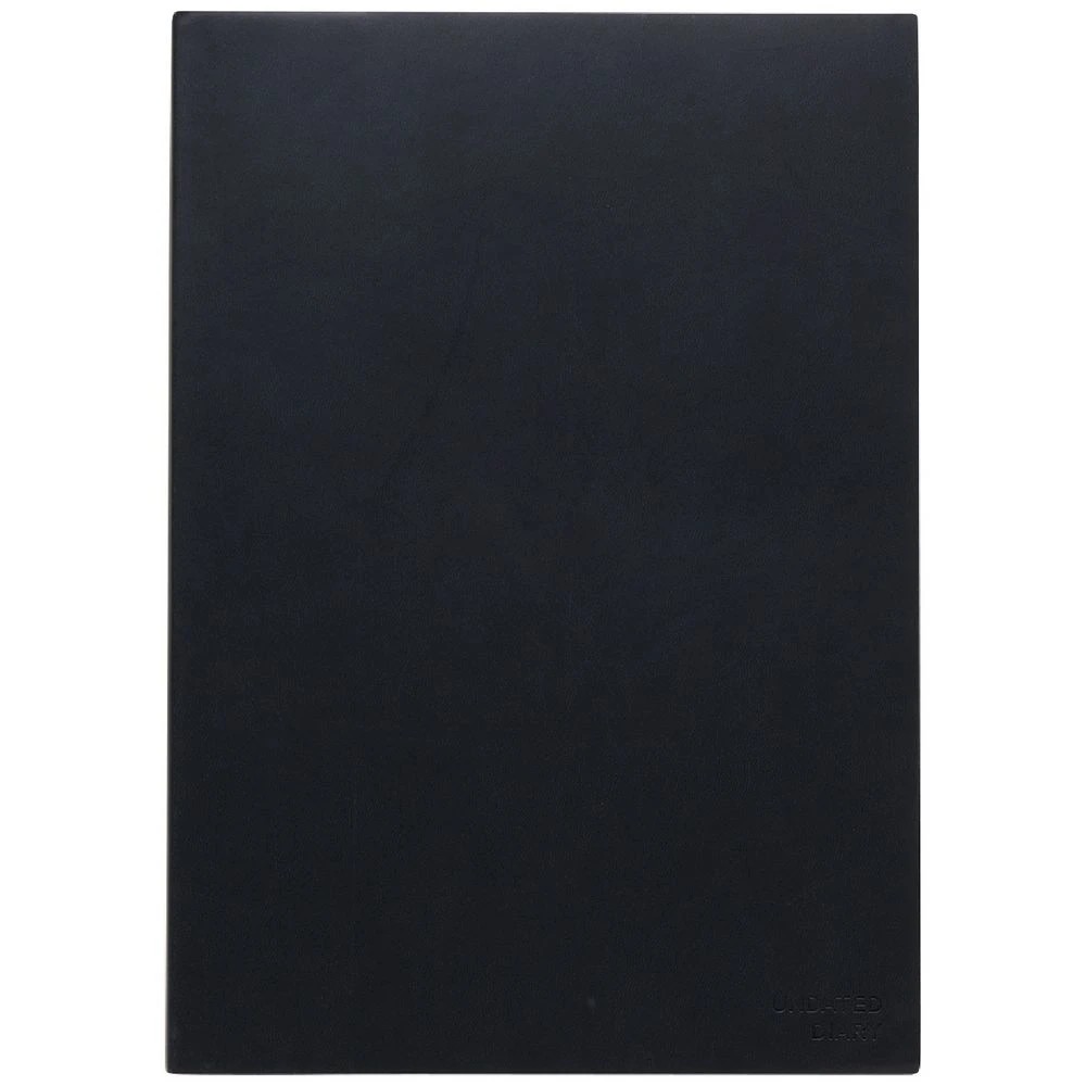 1 Otto A4 Day to Page Urban Undated Diary Charcoal, 1 of 6