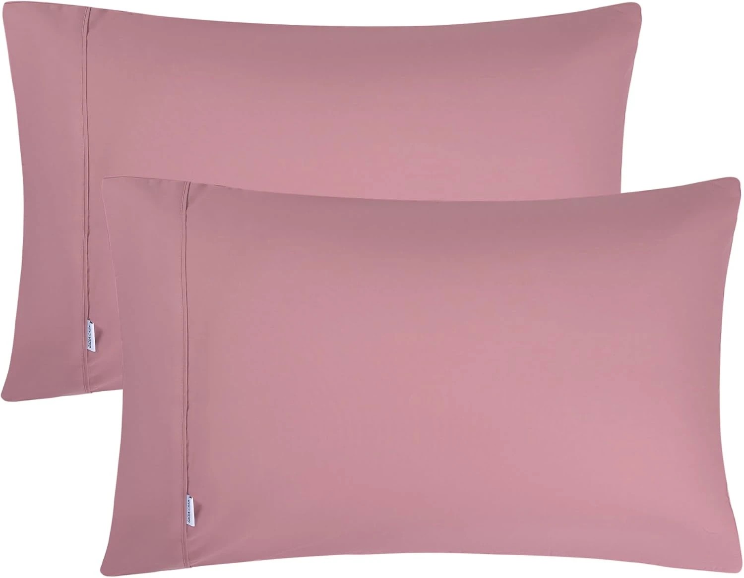 4 Gioia Casa Vintage Washed Cotton Fitted Sheet Set Soft Breathable - Single Bed - Rose, 4 of 4