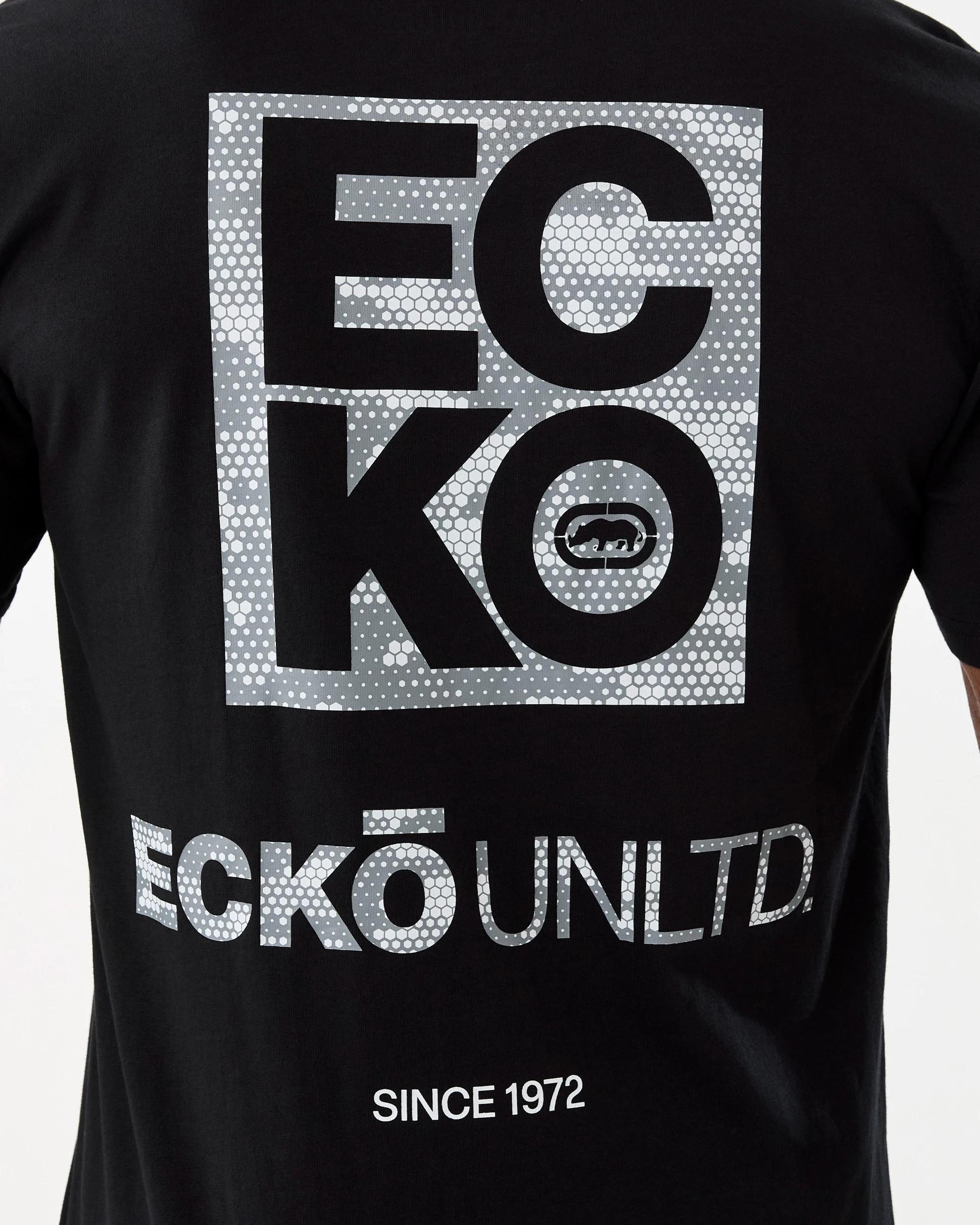 8 Ecko License Longline T-Shirt Blk Camo, 8 of 8