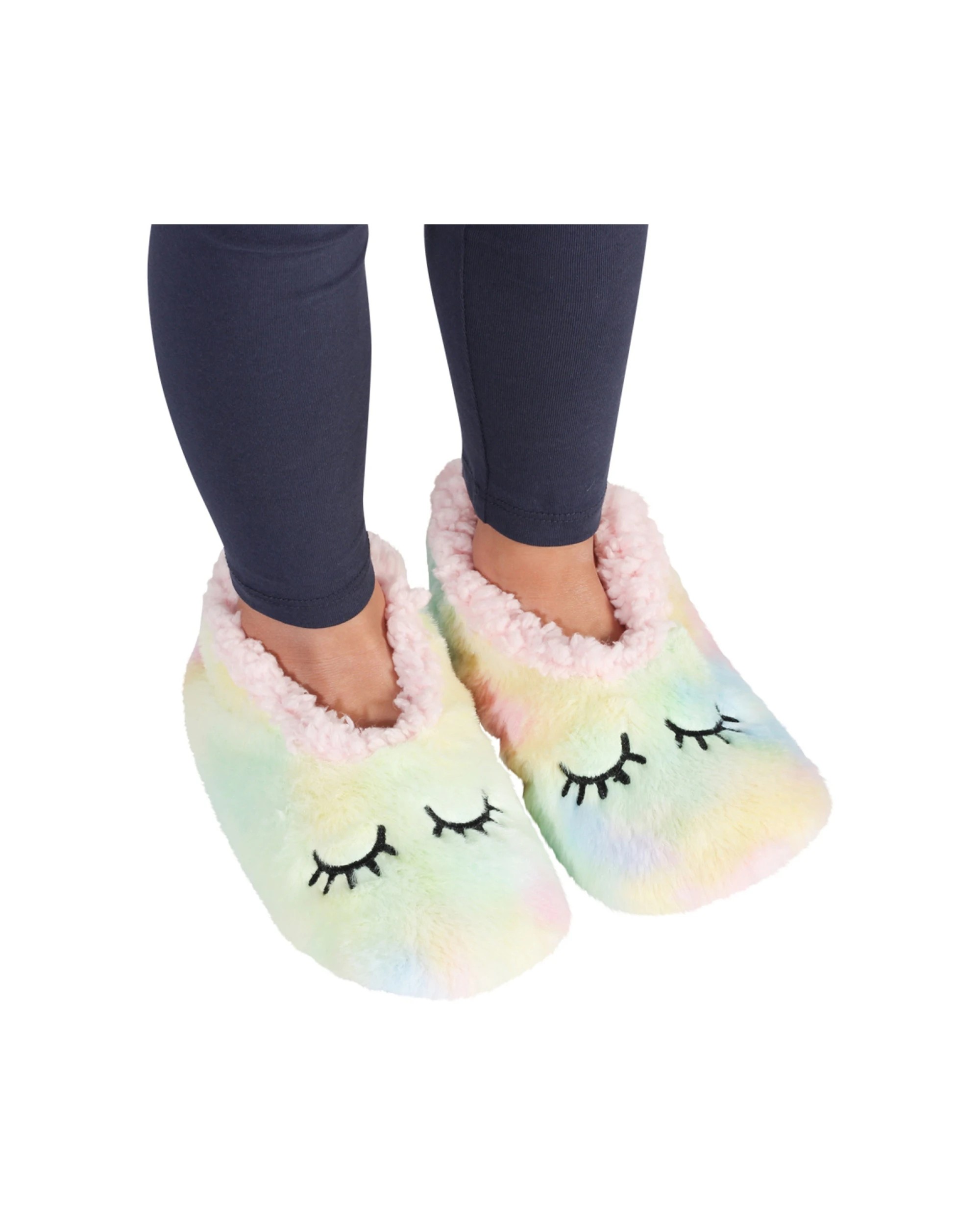 3 Splosh SnuggUps Kids Slippers Non-Slip Tie Dye Eyes Medium - 1 - Multi, 3 of 4