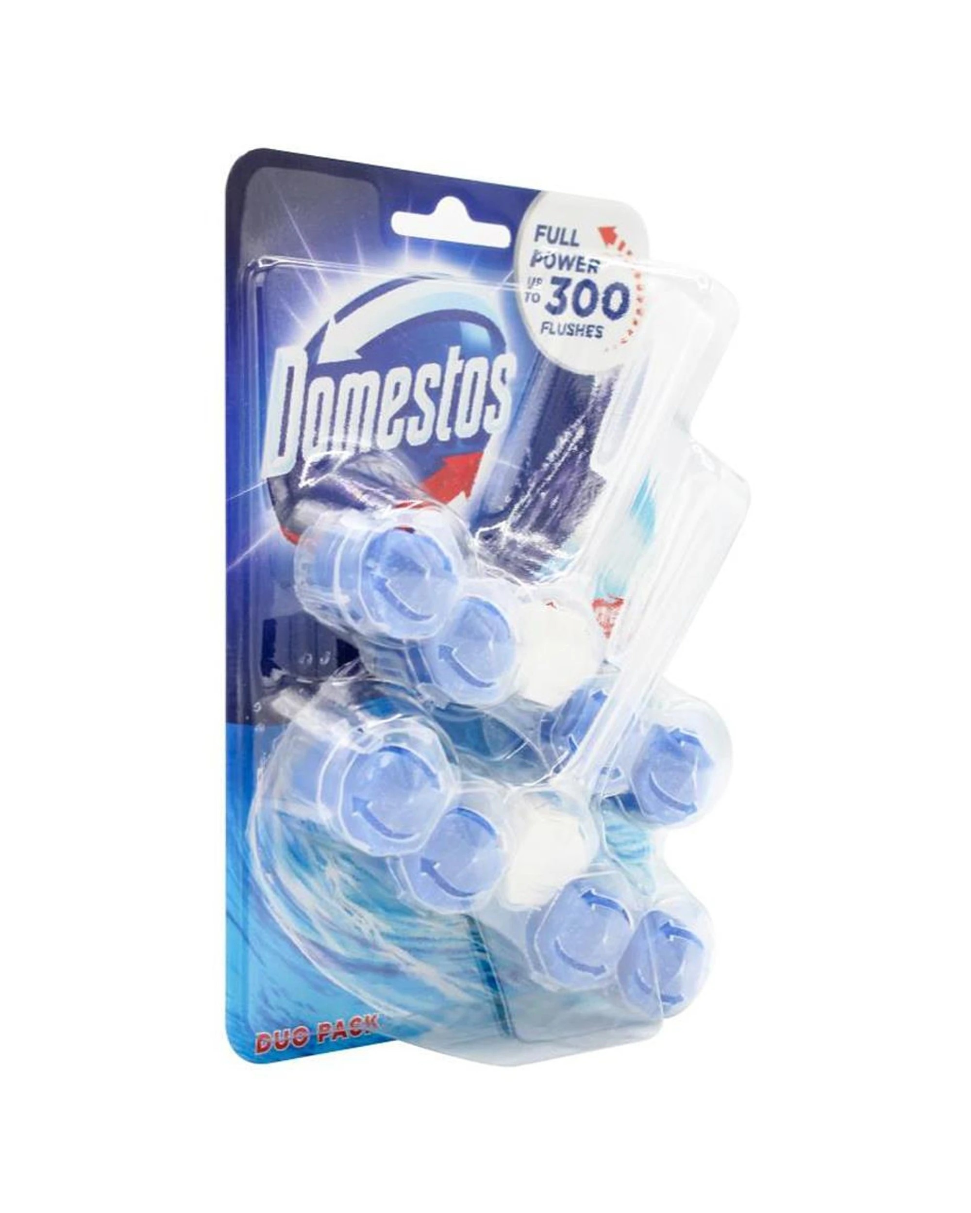 3 Domestos 7pk Toilet Cage Power 5 Bathroom Bowl Cleaner Ocean 14pc 55g - Multi, 3 of 4