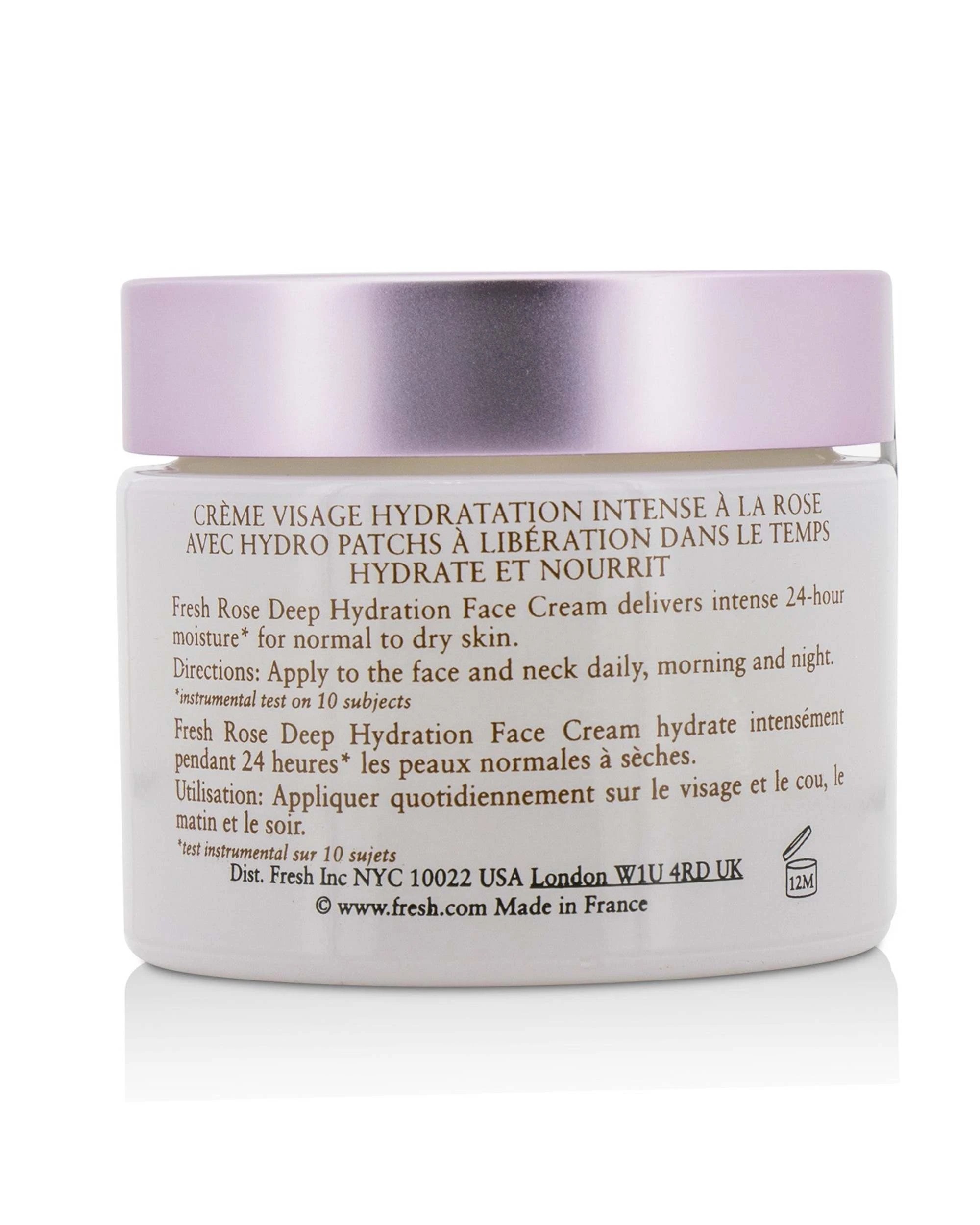 3 Fresh Rose Deep Hydration Face Cream - Normal to Dry Skin Types  50ml/1.6oz, 3 of 3