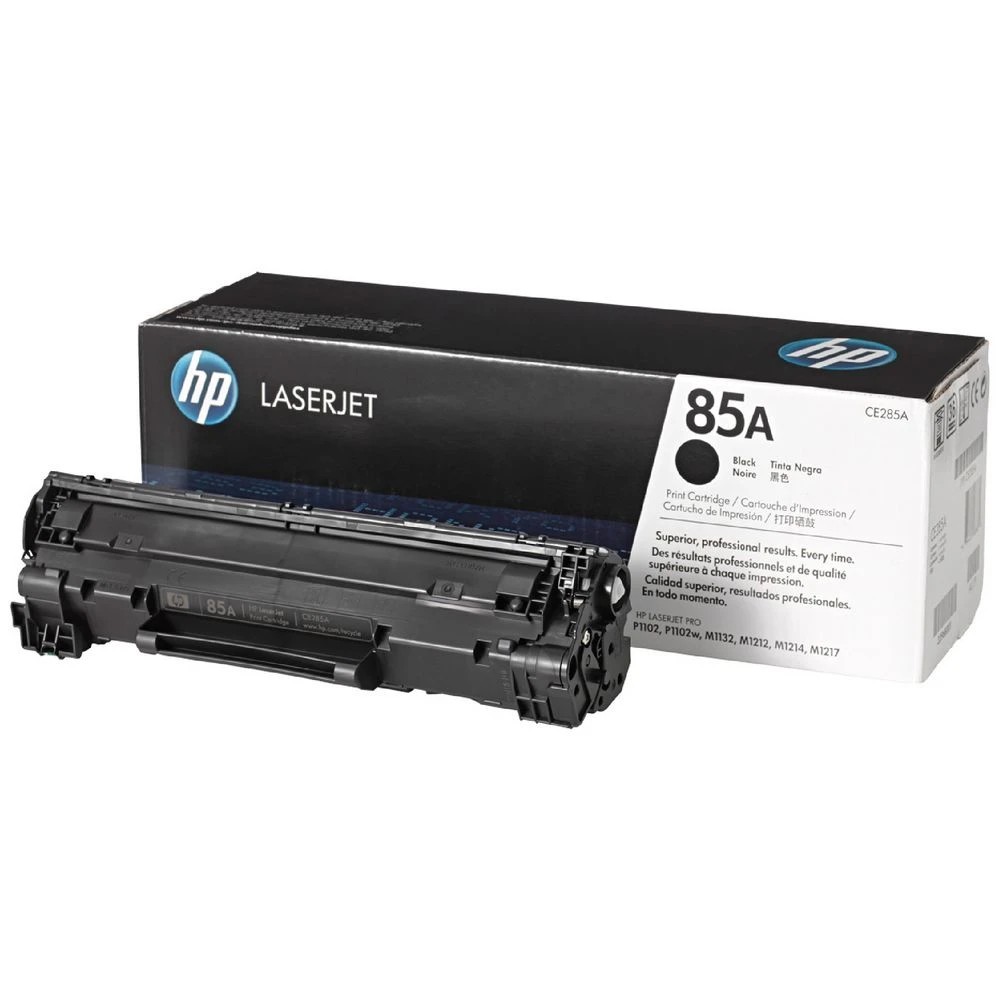 1 HP 85A LaserJet Toner Cartridge Black CE285A, 1 of 1