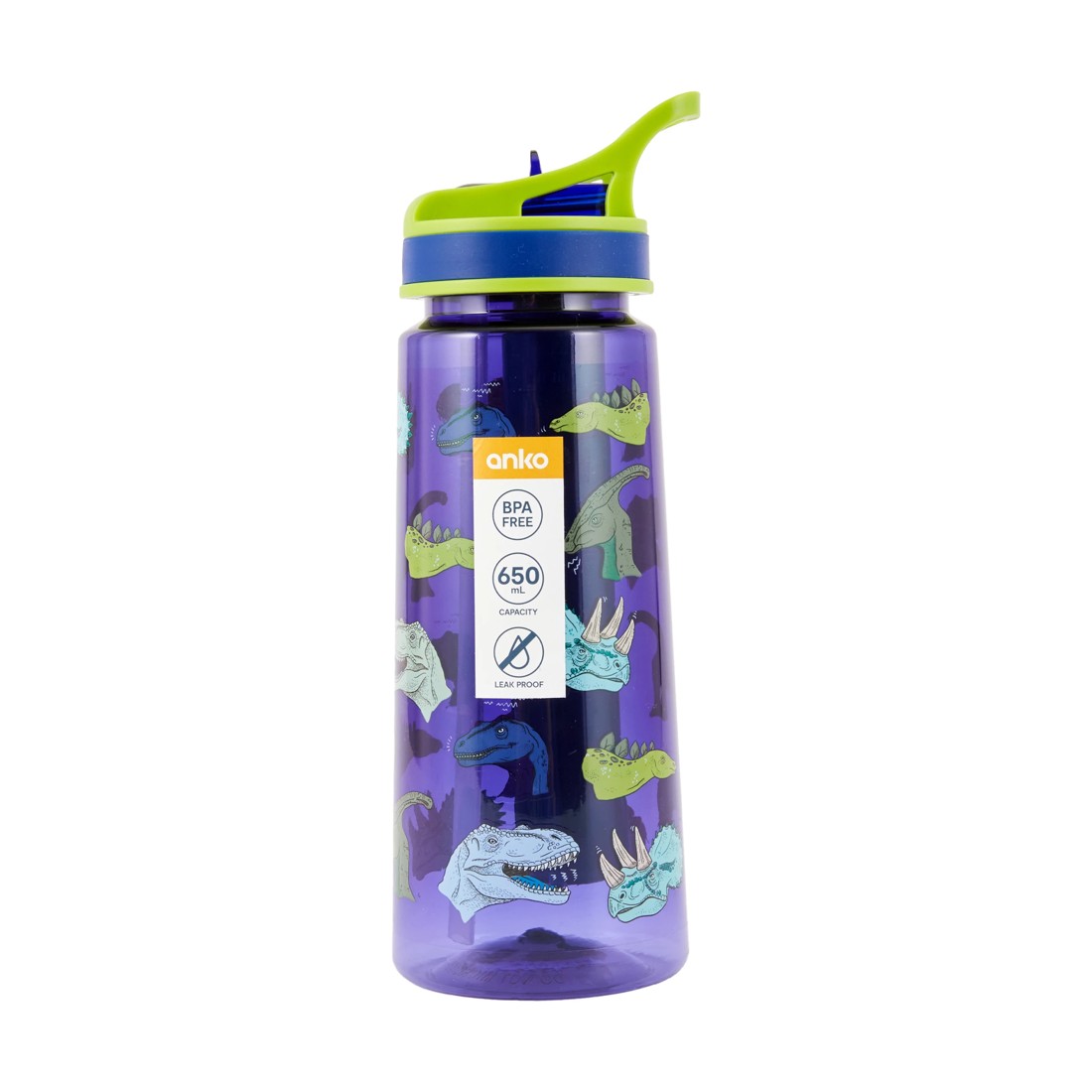 7 650ml Dino Flared Drink Bottle, 7 of 7