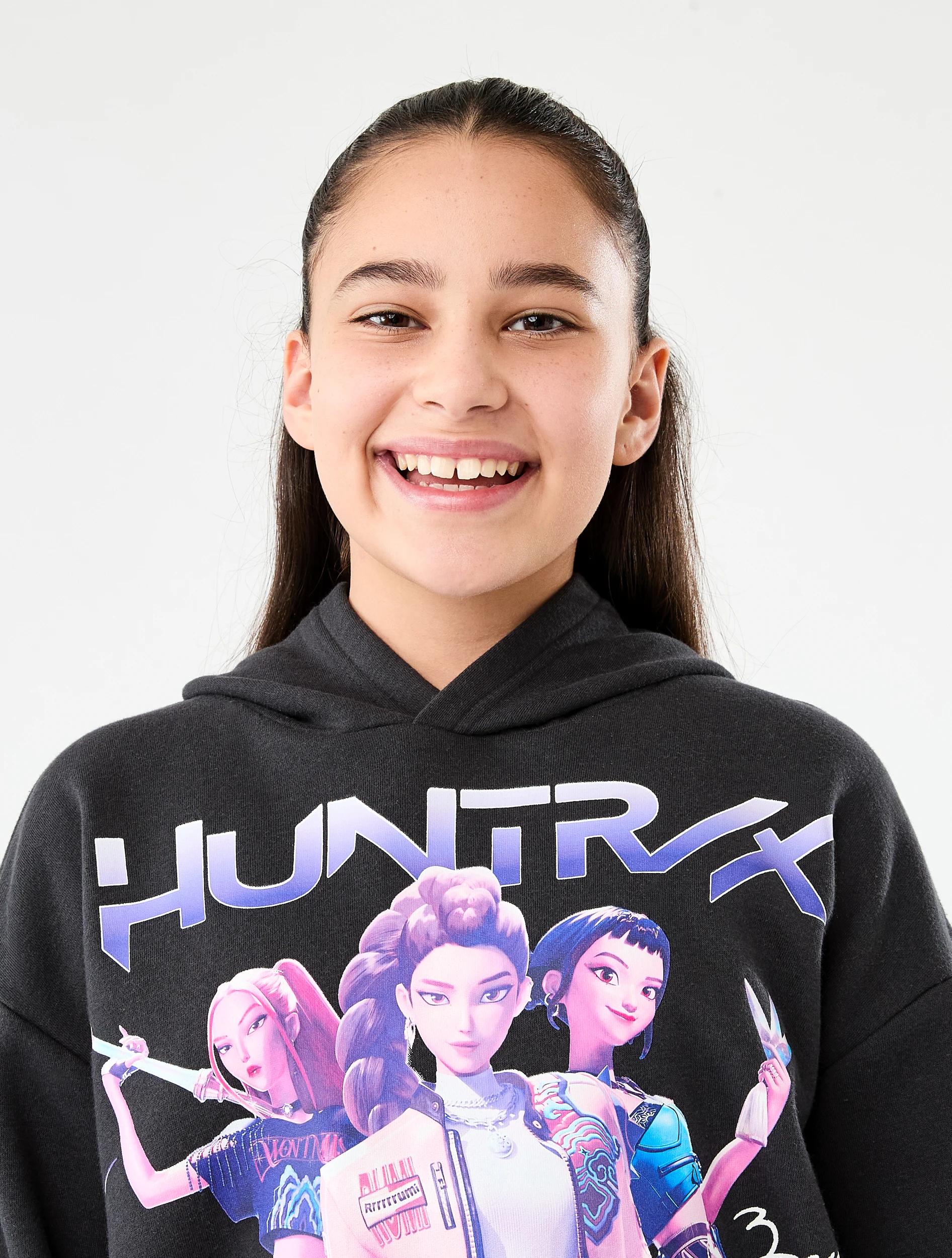 3 KPop Demon Hunters License Oversized Hoodie Asphalt Dh, 3 of 8