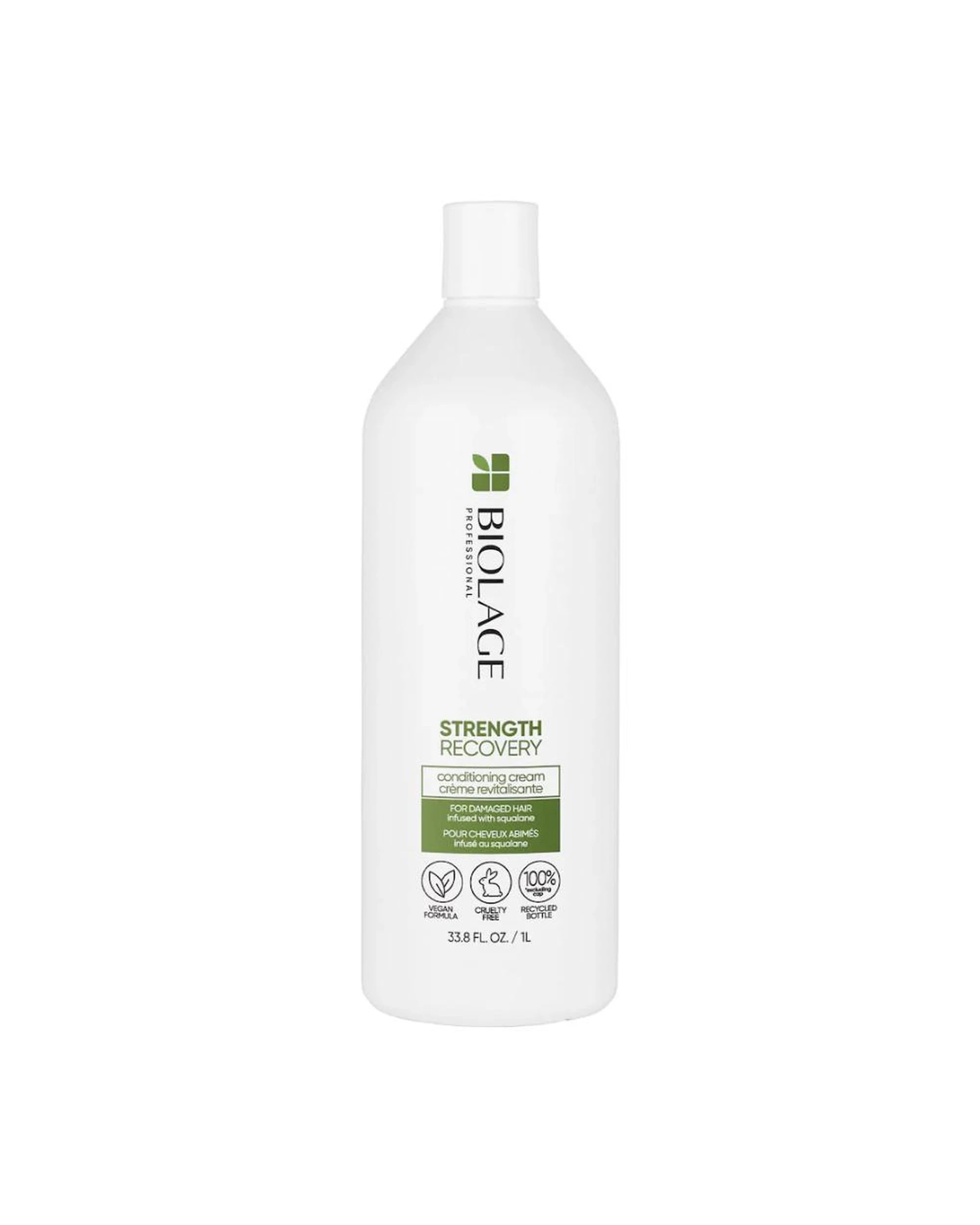3 Matrix Biolage Strength Recovery Shampoo & Conditioning Cream 1 Litre (1000mL) Duo, 3 of 3
