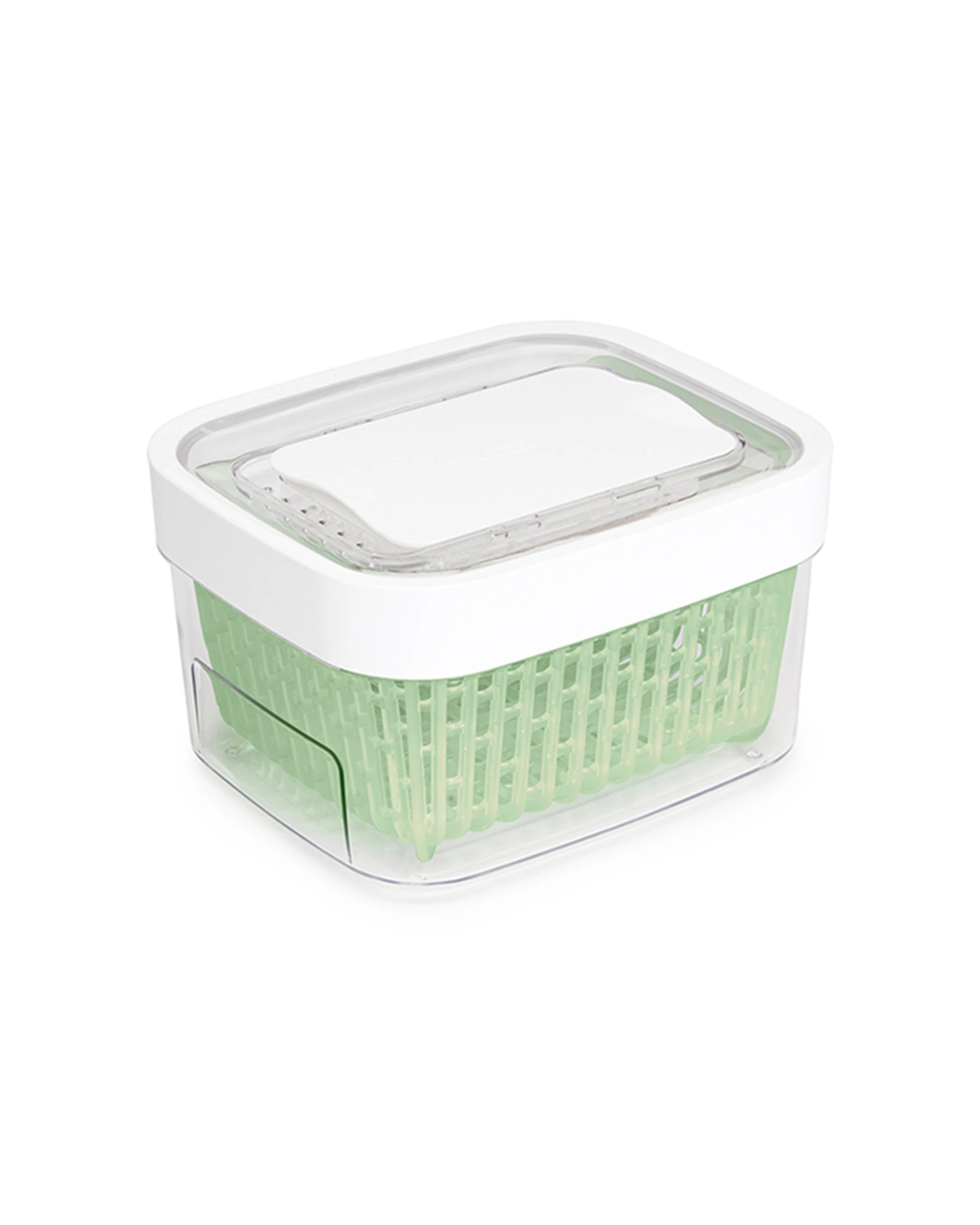1 Oxo Good Grips Greensaver Produce Keeper 1.5l With Carbon Filter And Vent - Clear, 1 of 3
