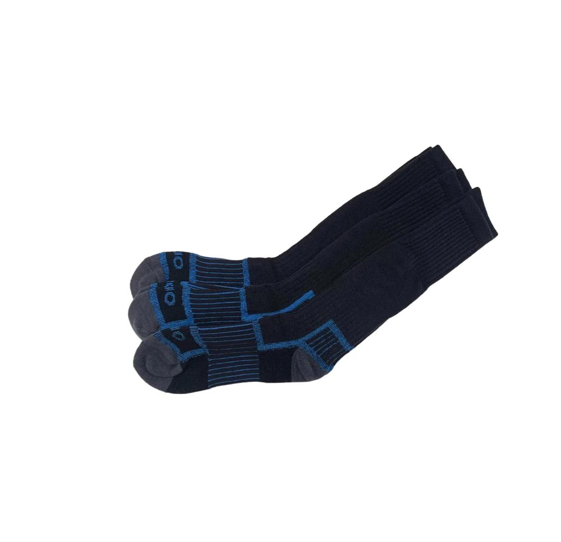 2 Rio 9 Pairs No Hole Reinforced Socks Comfortable Crew MULTI, 2 of 3