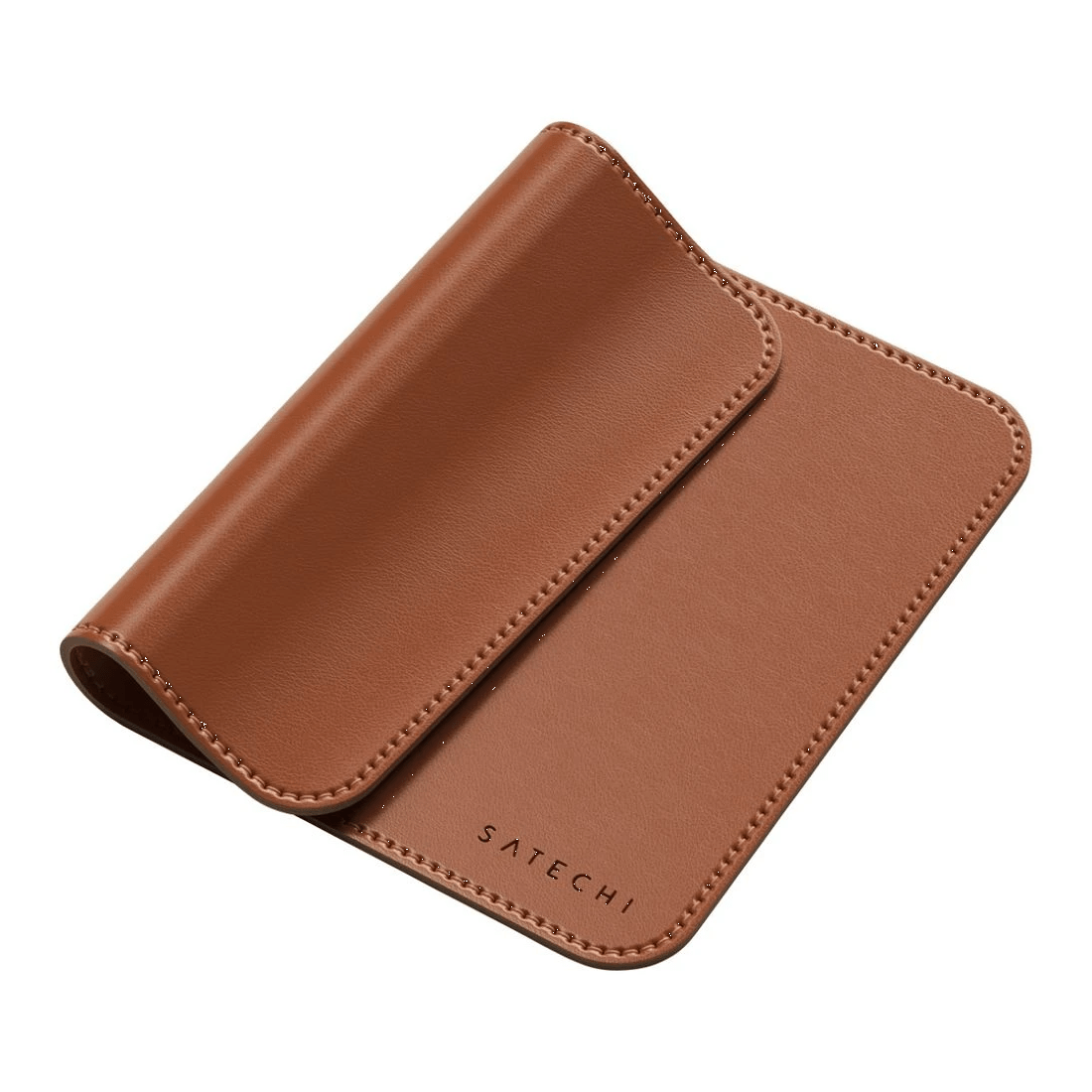 4 Satechi Vegan Leather Mouse Pad Brown, 4 of 5
