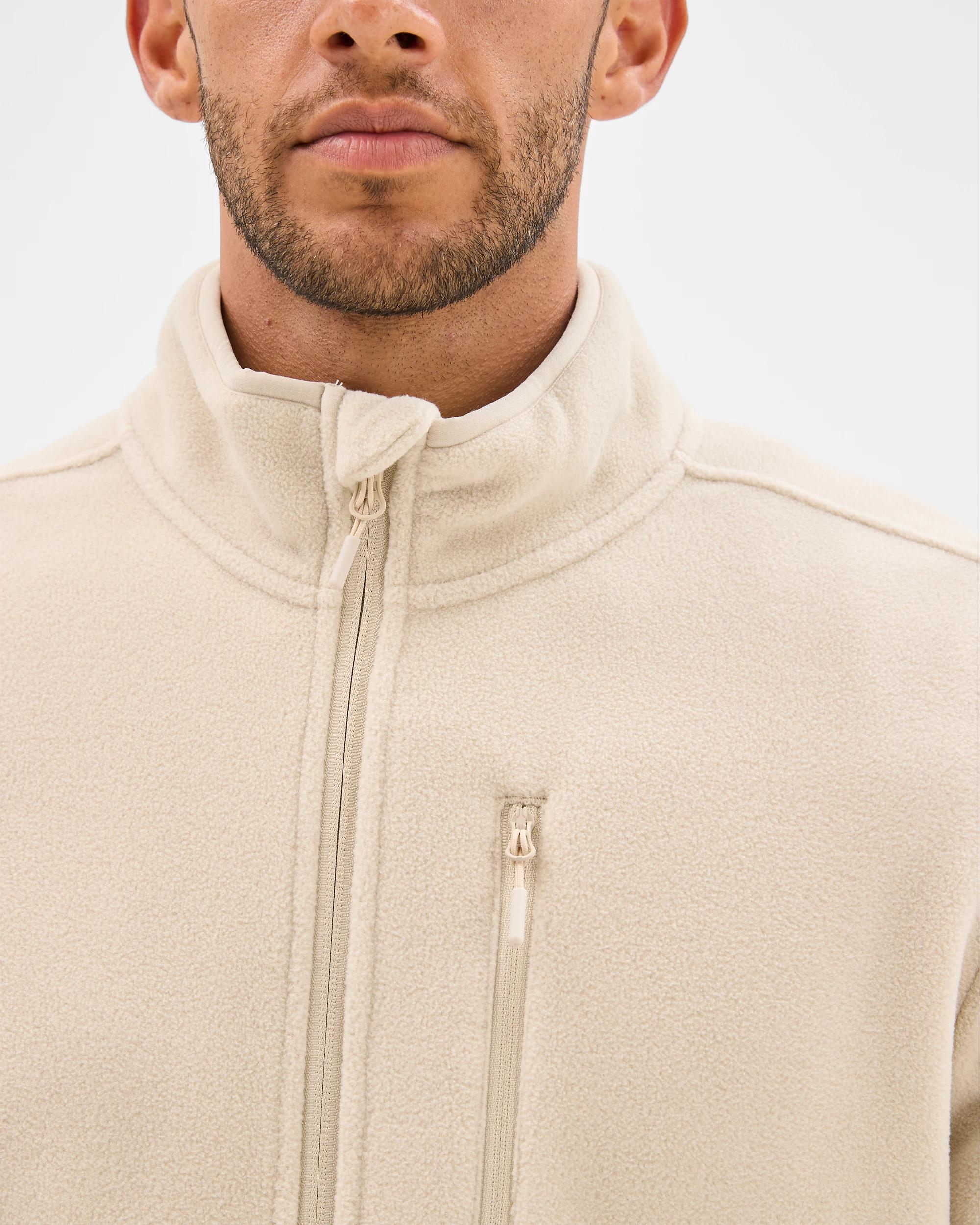5 Target Active Active Polar Fleece Zip Through Jacket ECRU, 5 of 6