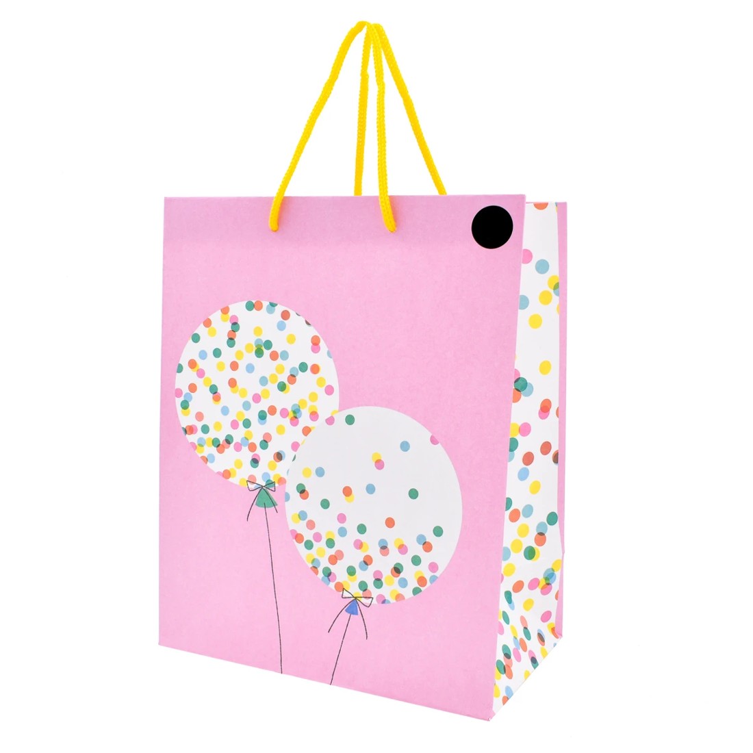1 Hallmark Medium Pink Balloons Gift Bag, 1 of 3