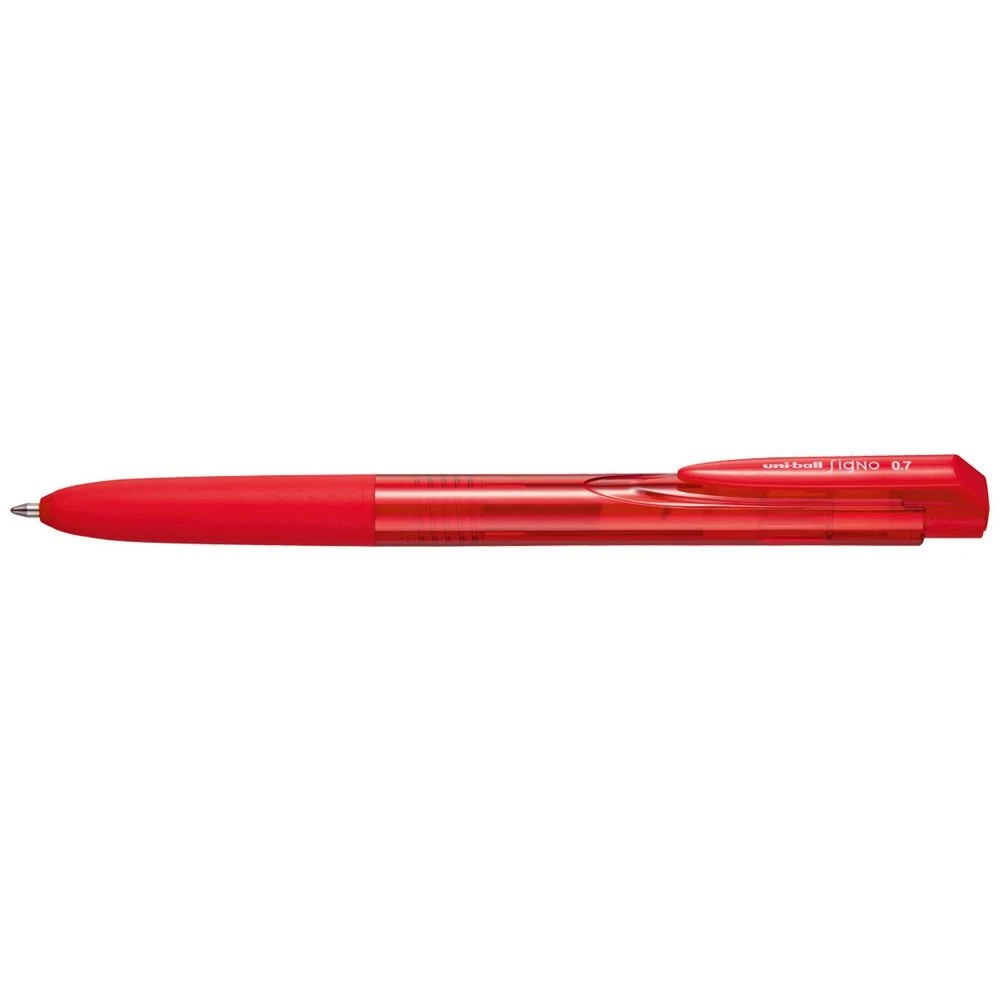 1 Uniball Signo RT1 Retractable Gel Pen 0.7mm Red, 1 of 1