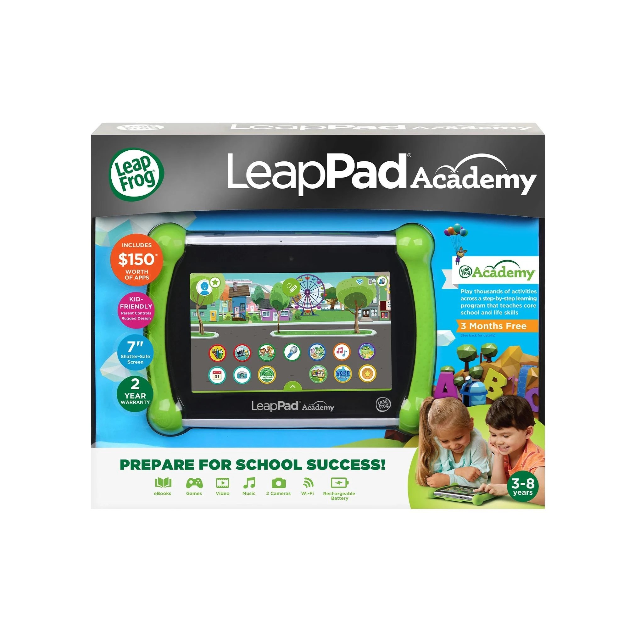 1 Leapfrog Leappad Academy - Green, 1 of 6