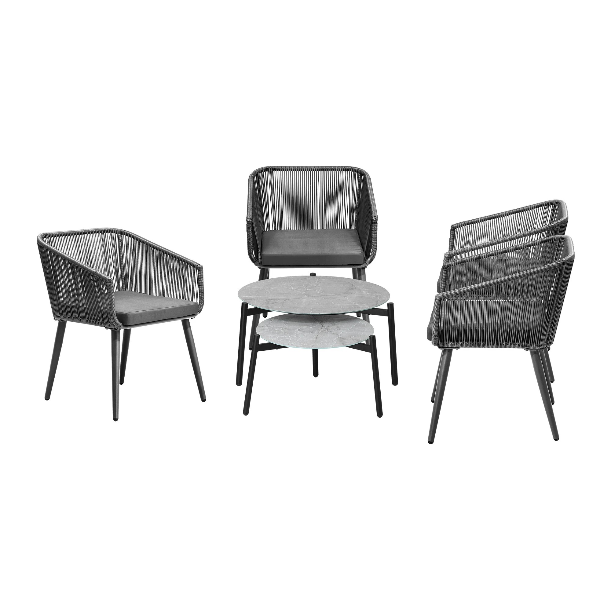 9 Livsip 6 Piece Outdoor Patio Set Lounge Furniture Setting - Multi, 9 of 10