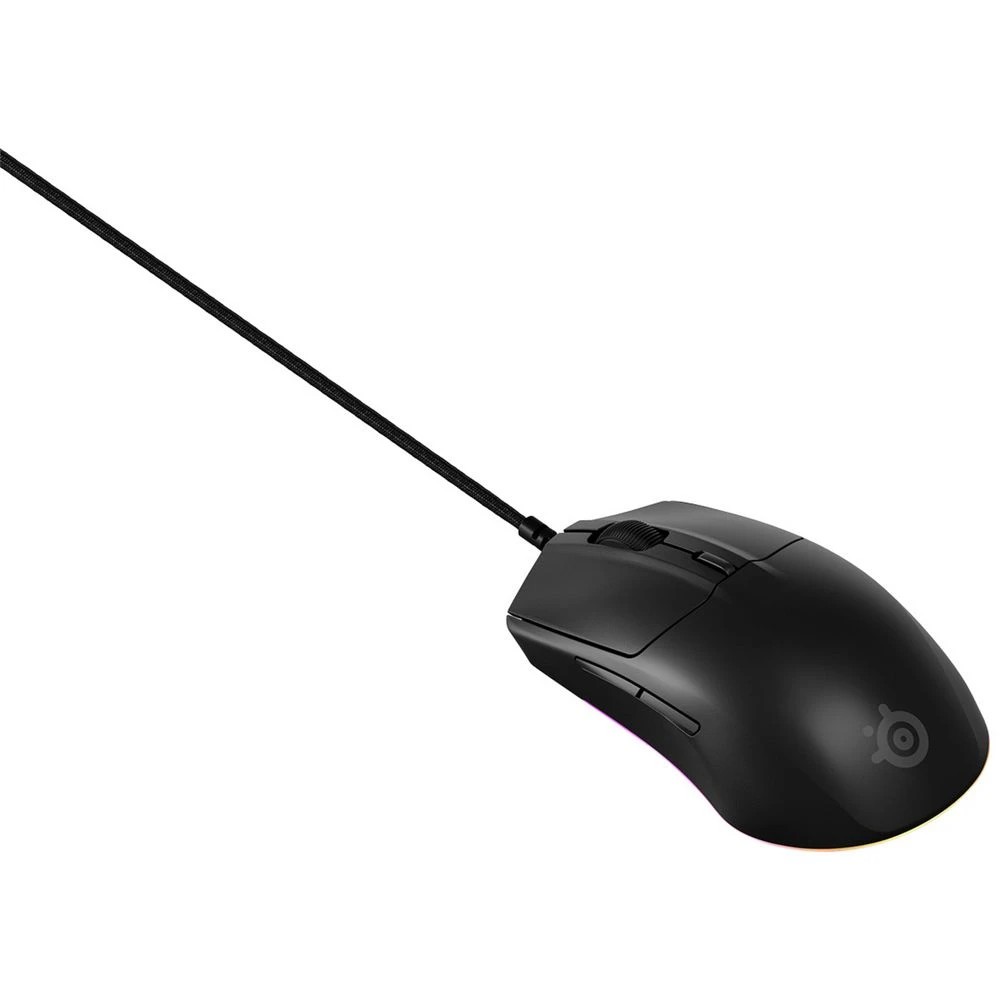 4 SteelSeries Rival 3 Gen 2 Wired Gaming Mouse Black, 4 of 6
