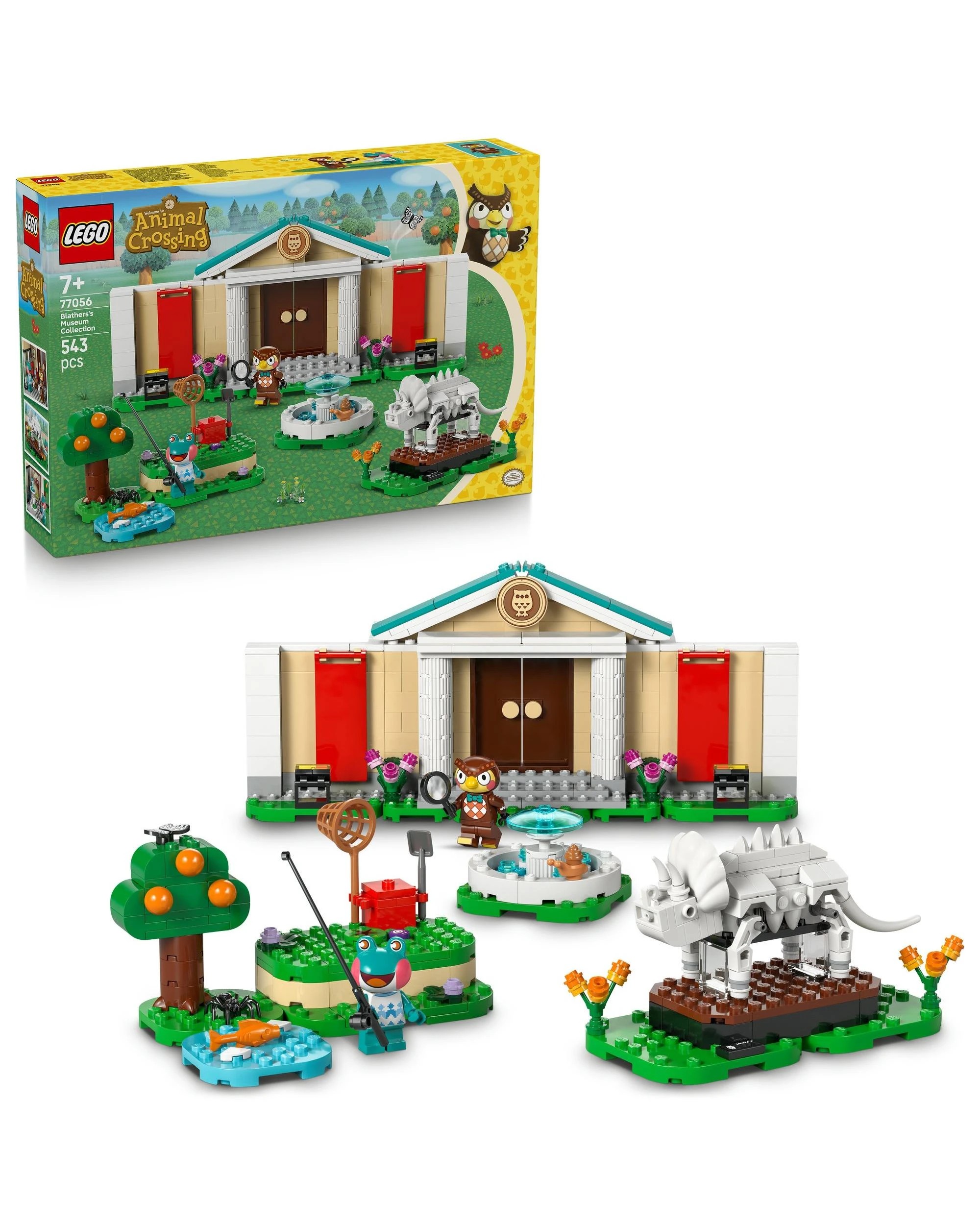 1 The LEGO Group LEGO Animal Crossing Blathers Museum Collection - 77056, 1 of 10