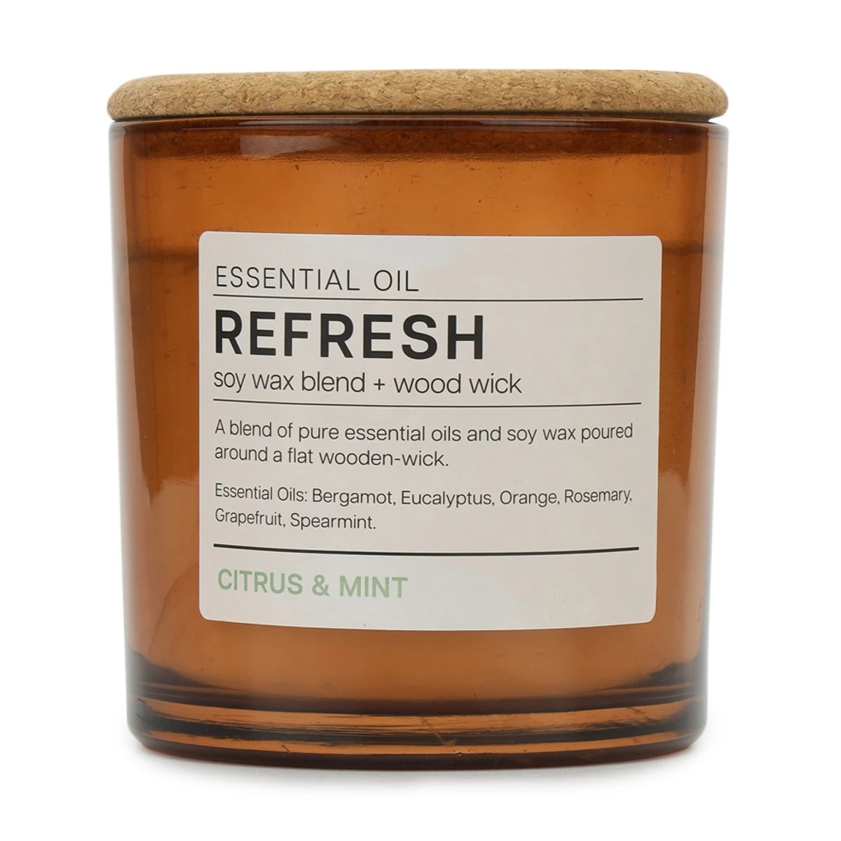 1 Refresh Soy Blend Candle, 1 of 4