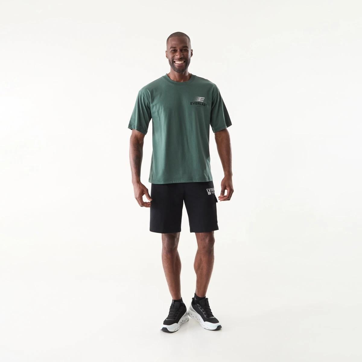 7 Everlast Mens Oversized T-shirt Deep Sea, 7 of 7
