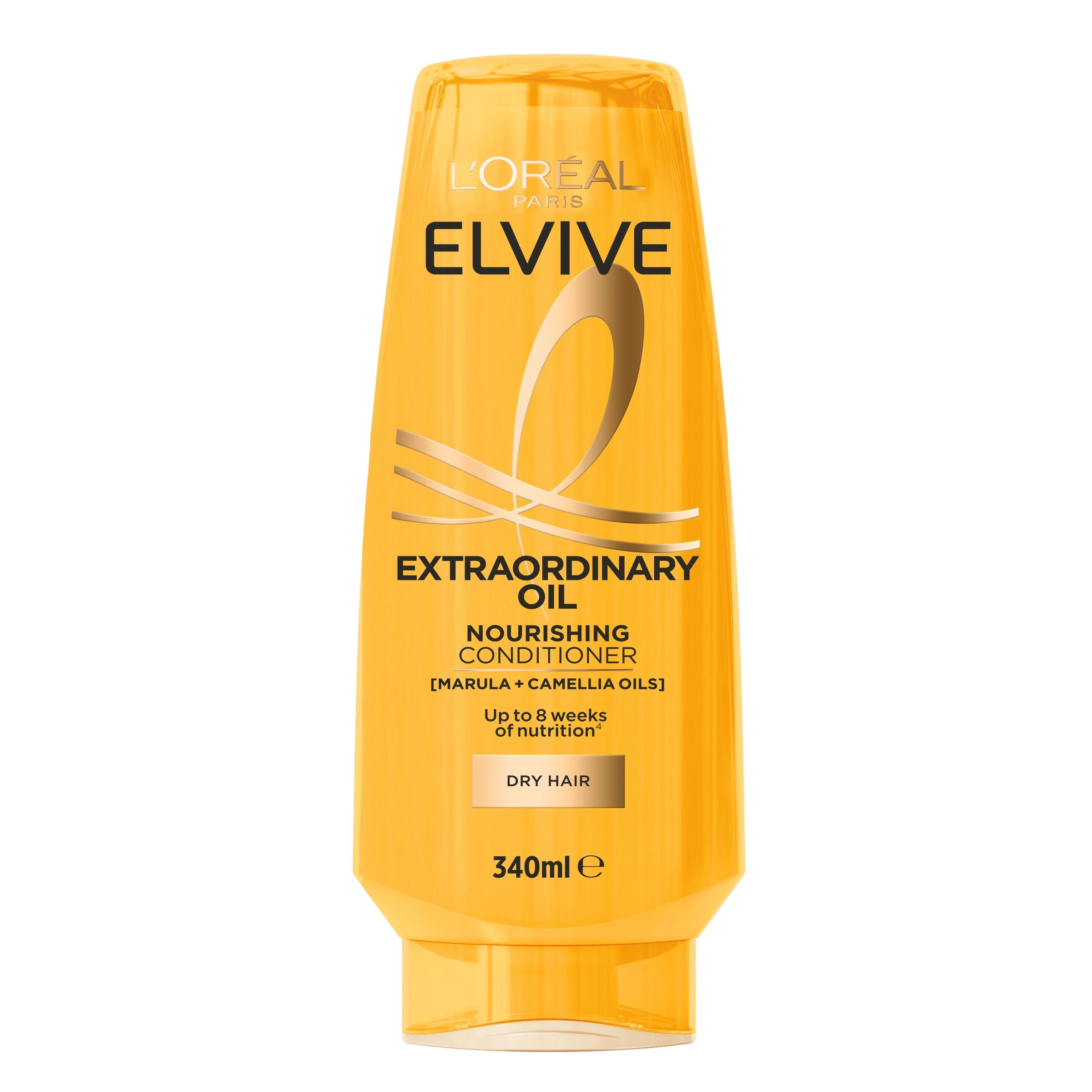 1 L'Oreal Paris Elvive Extraordinary Oil Nourishing Conditioner 340ml - Marula and Camellia Oil, 1 of 4