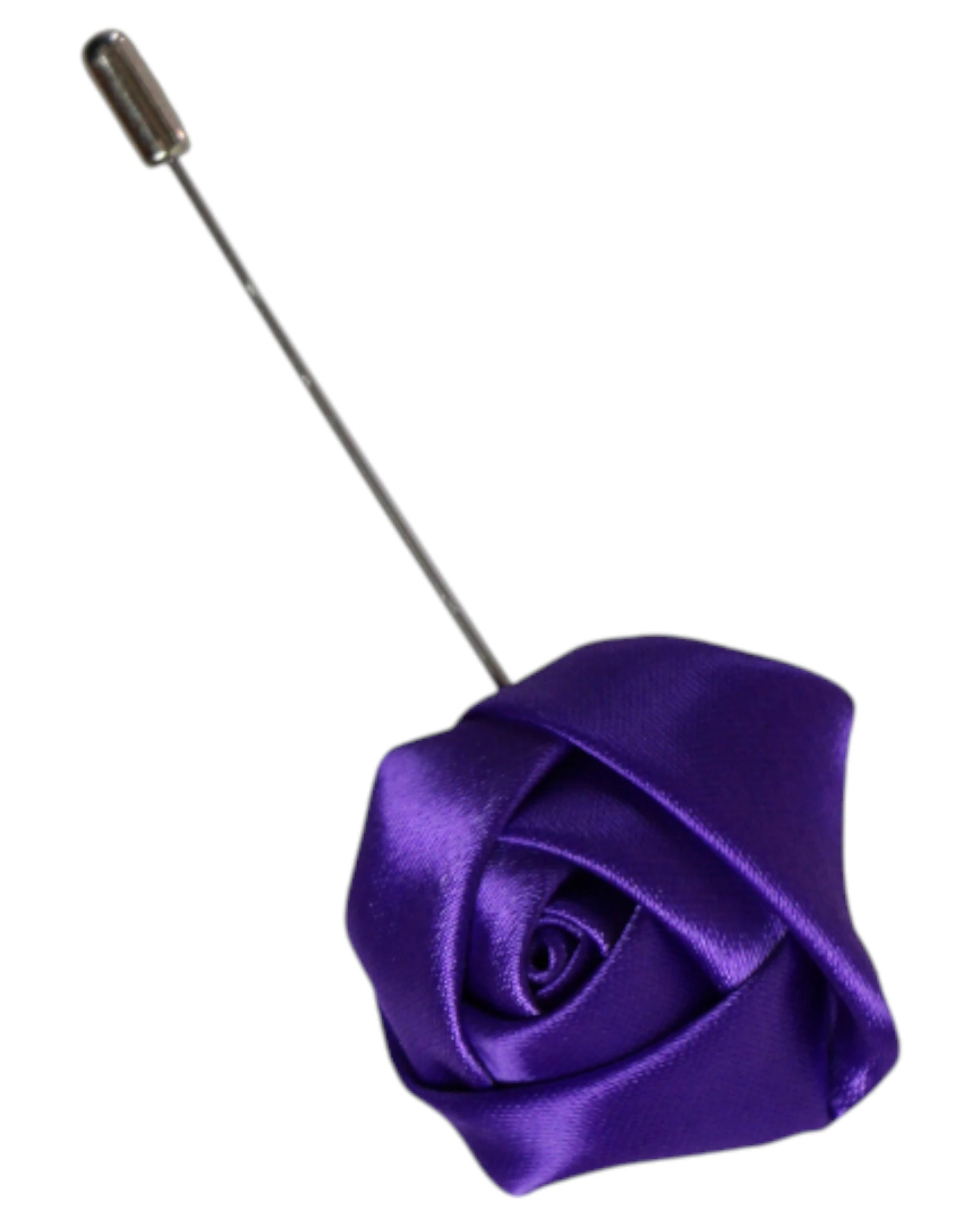 2 Zasel Womens Purple Rose Flower Suit Blazer Jacket Lapel Pin - Multi - Multi, 2 of 3