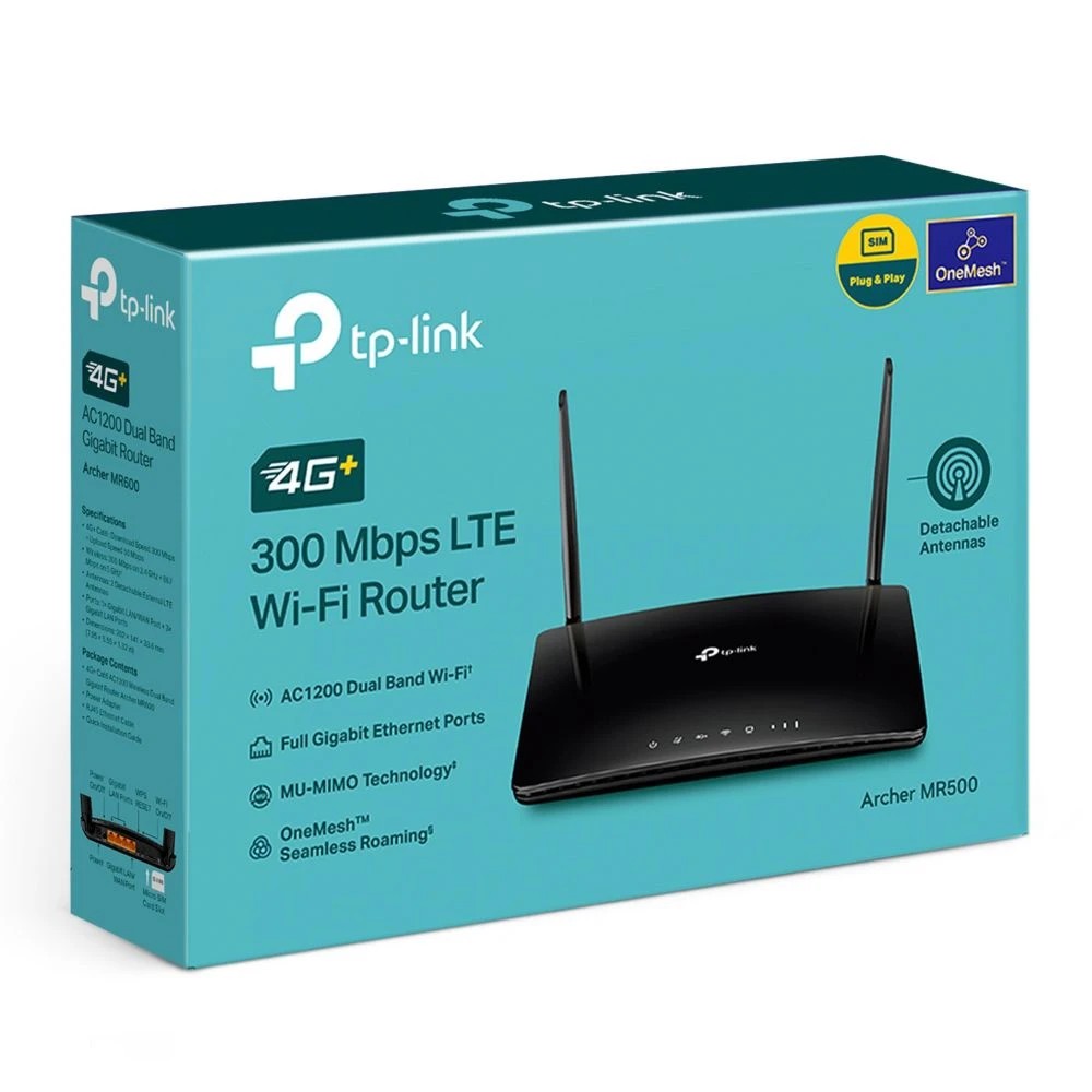 3 TP-Link Archer MR500 4G AC1200 Dual Band Router, 3 of 3