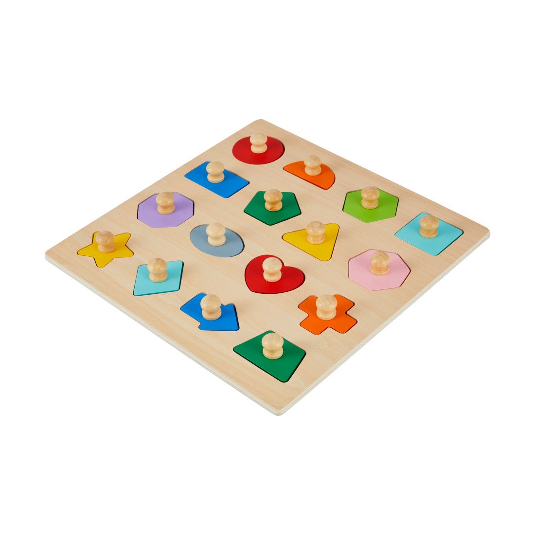 3 Wooden Play Shape Puzzle, 3 of 6