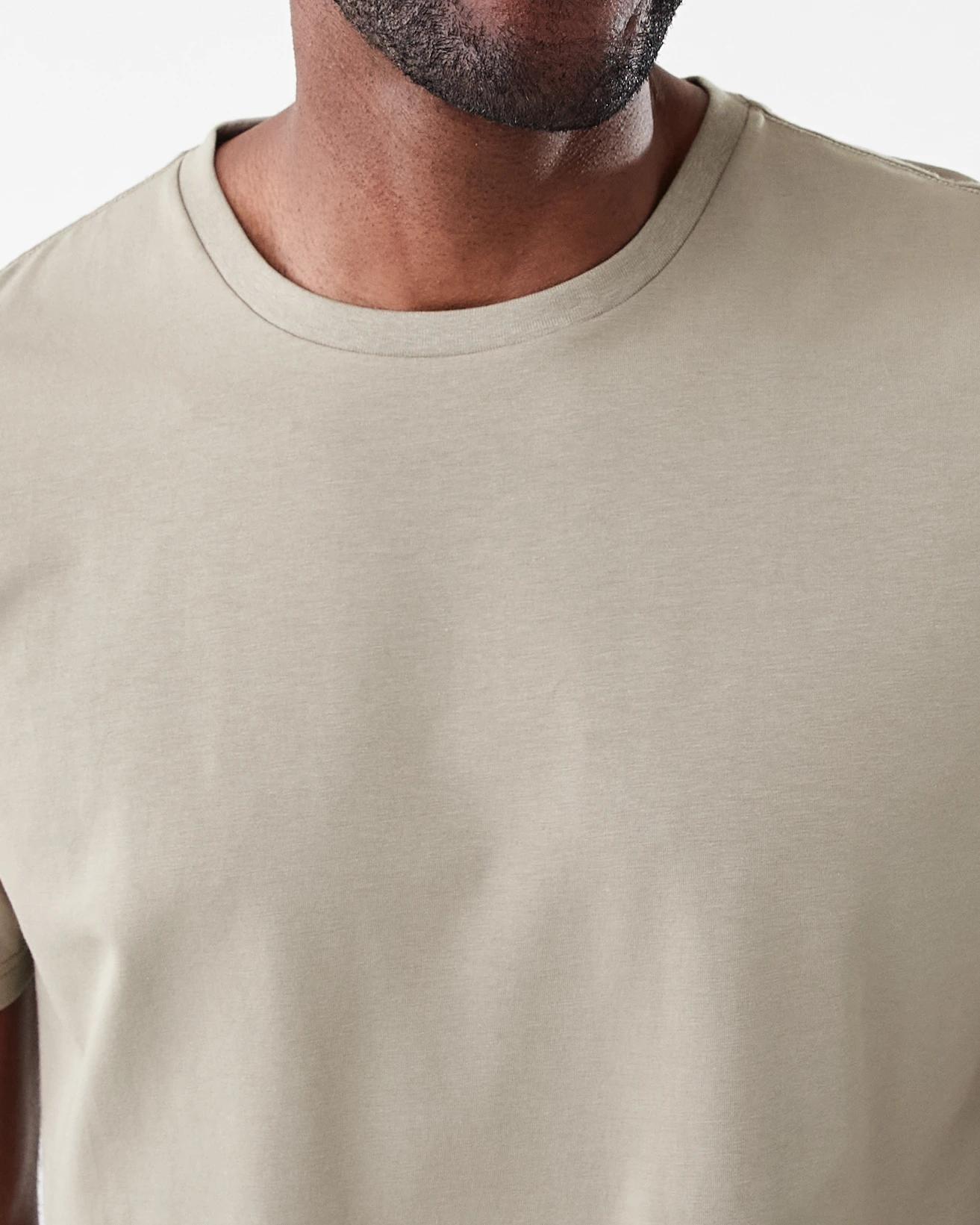 5 Cotton Elastane Sleep Top Bge Khaki, 5 of 5