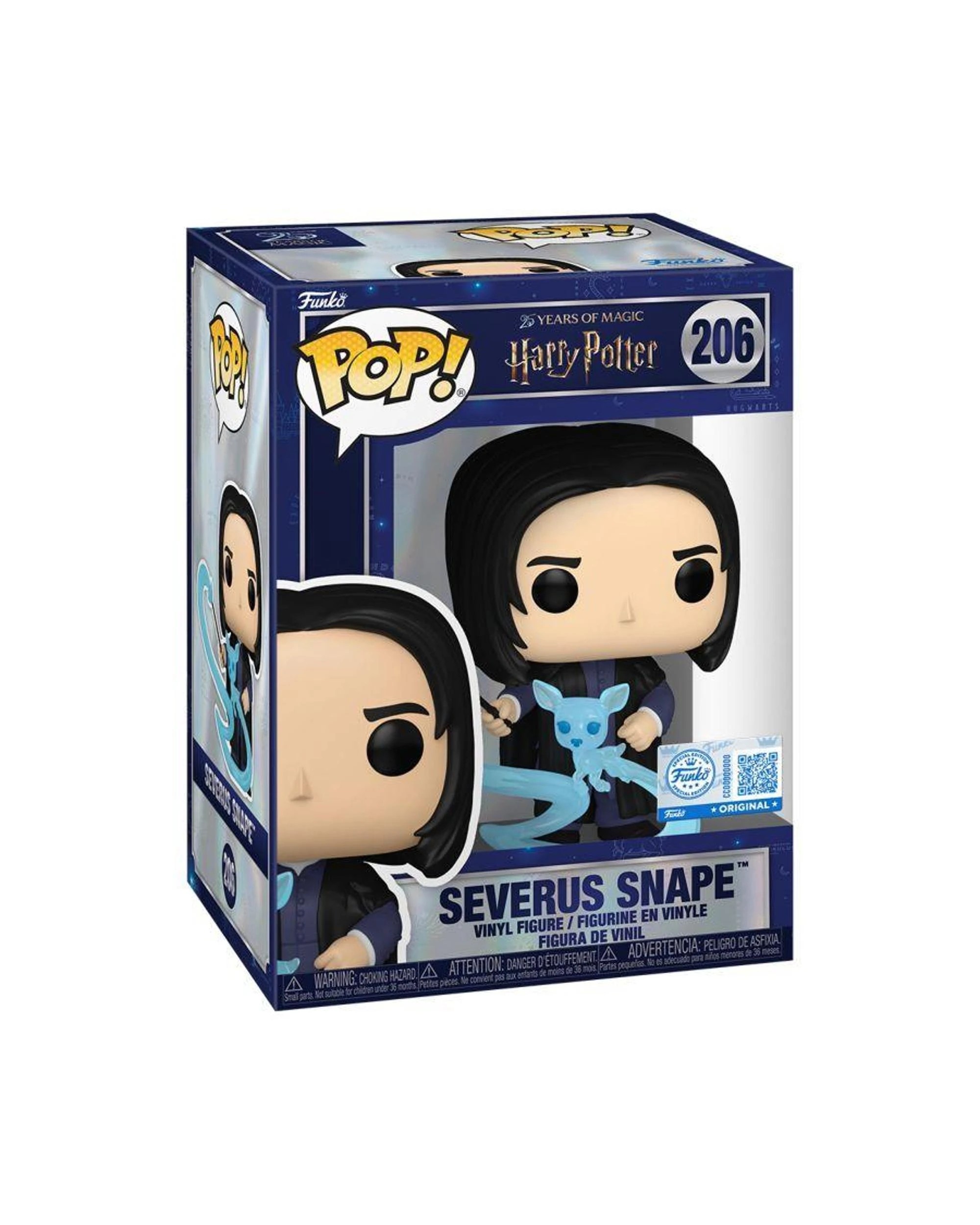 3 Harry Potter 25 Years Of Magic Severus Snape With Patronus Funko POP! Vinyl, 3 of 3