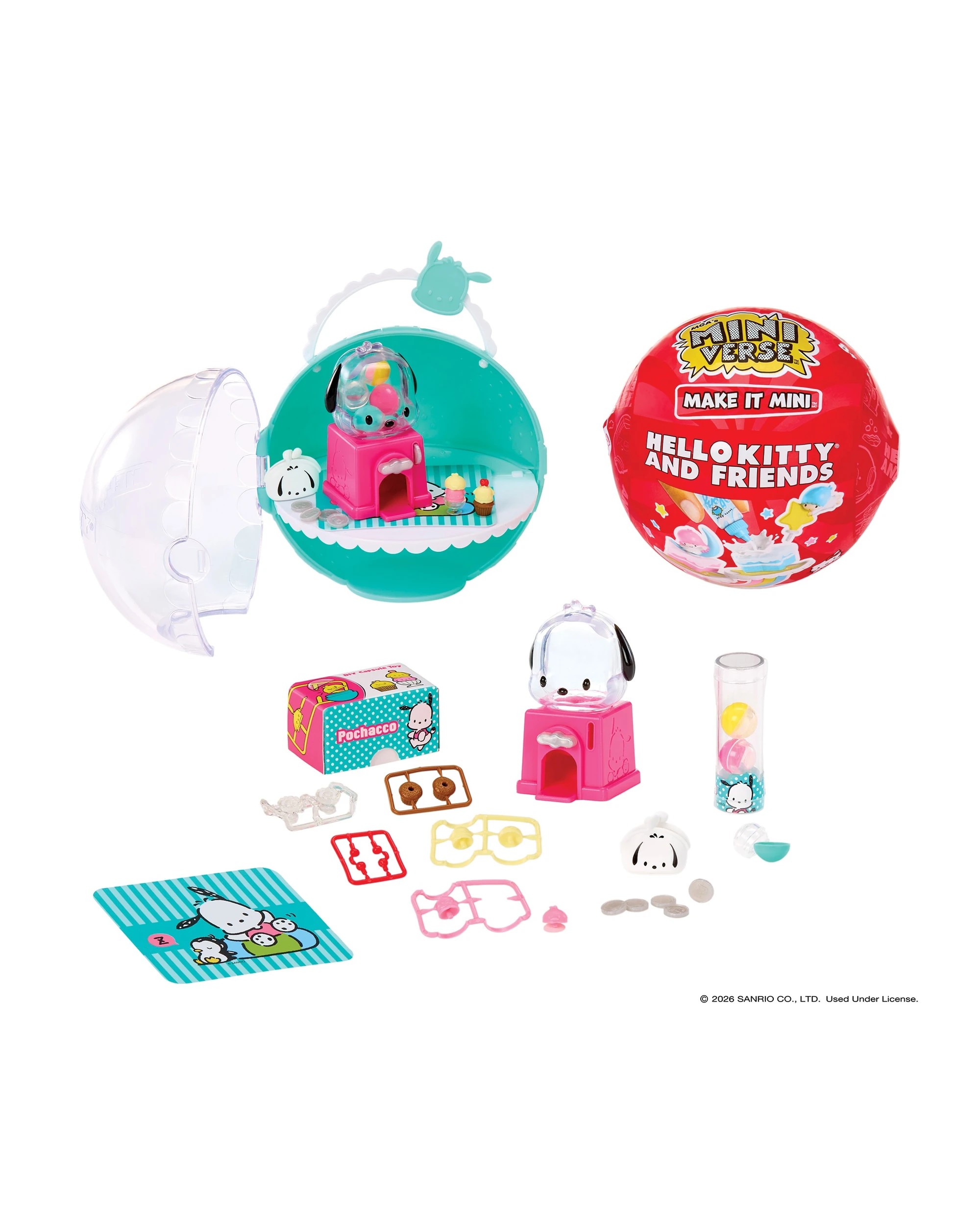 1 MGA's Miniverse Make It Mini Sanrio Hello Kitty and Friends Series 4 - Assorted, 1 of 10