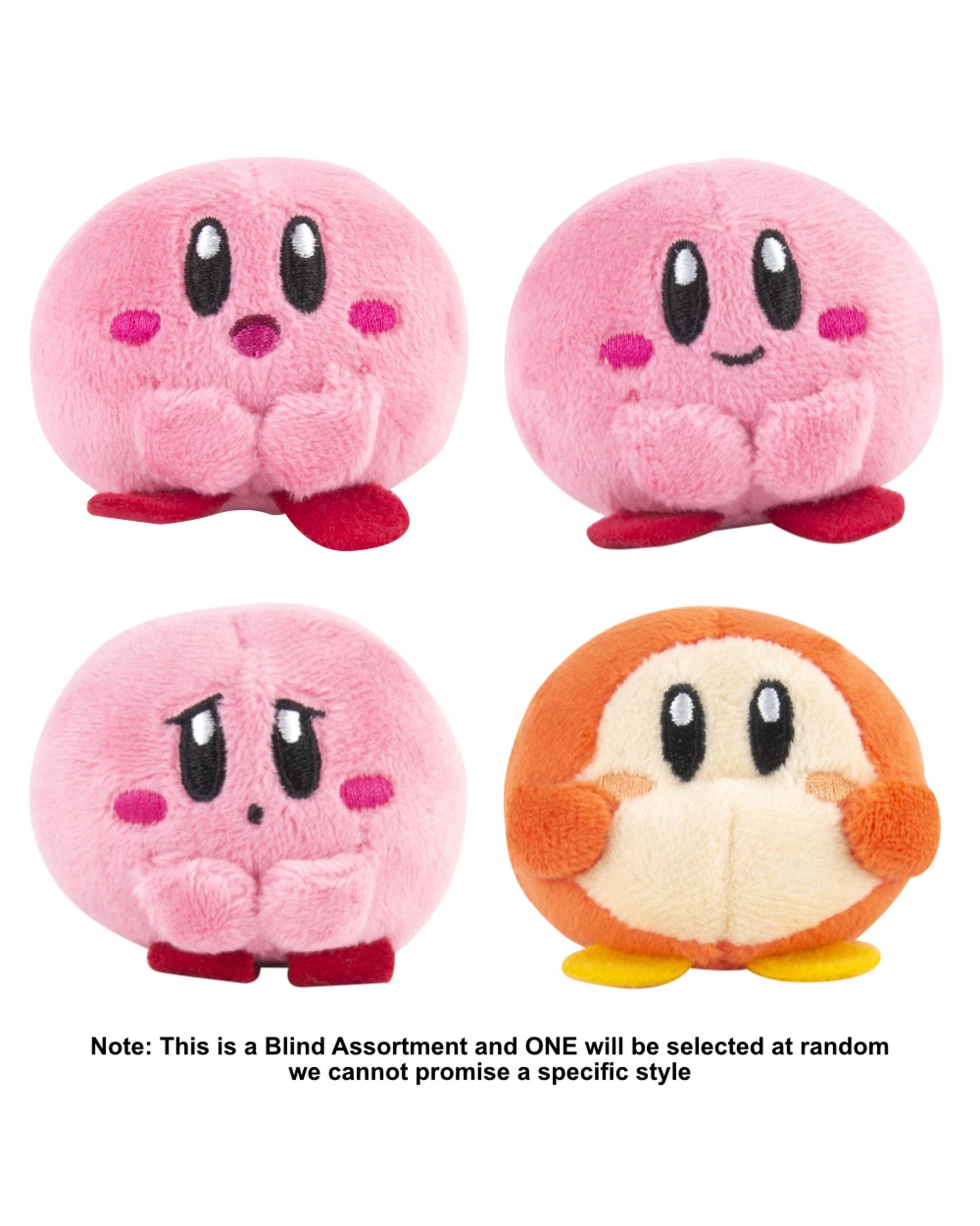 2 TOMY Kirby Plush Cuties Gachapon Surprise Capsule Blind Ball, 2 of 2
