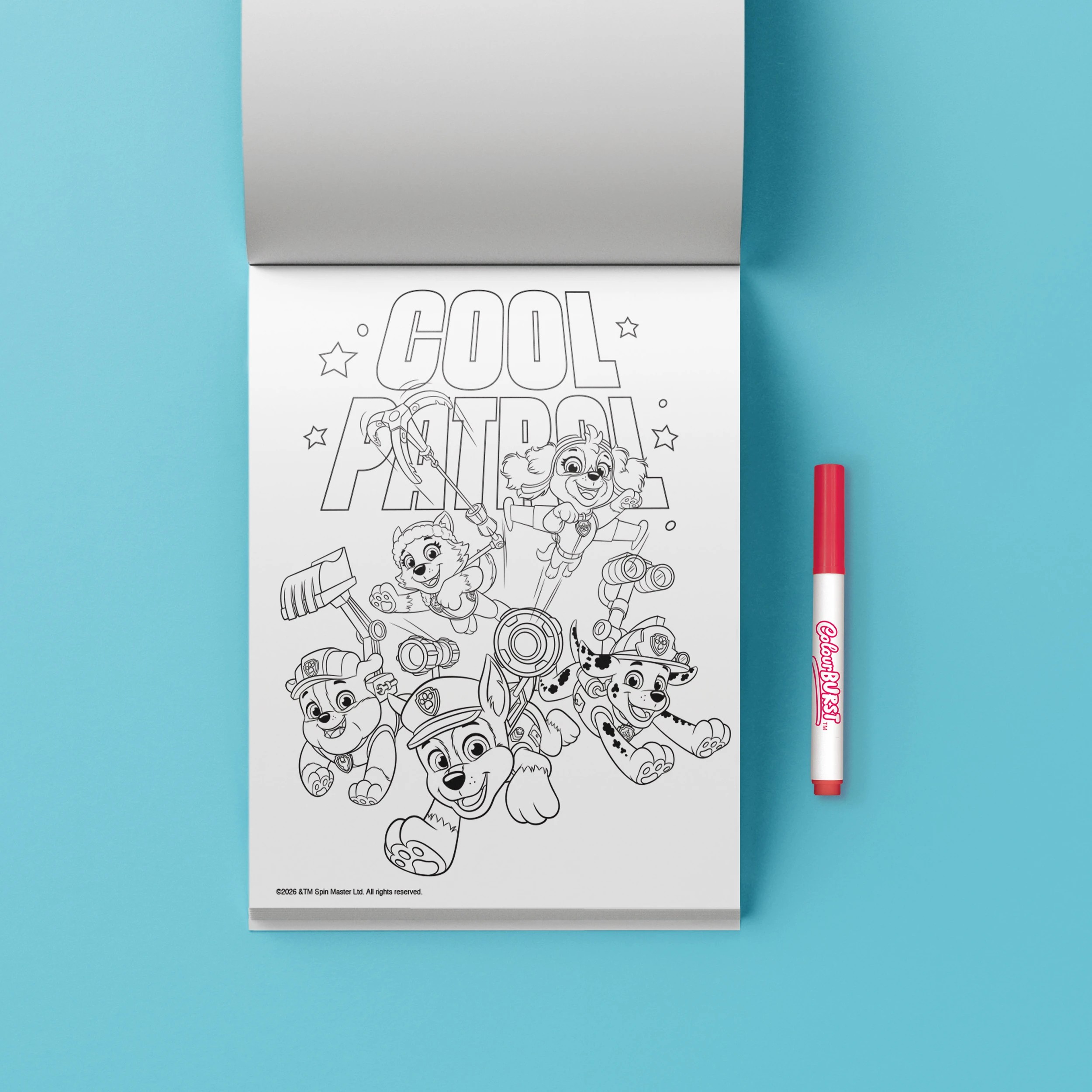 6 INKredibles Mess-Free Colour Burst PAW Patrol​ - Book, 6 of 6