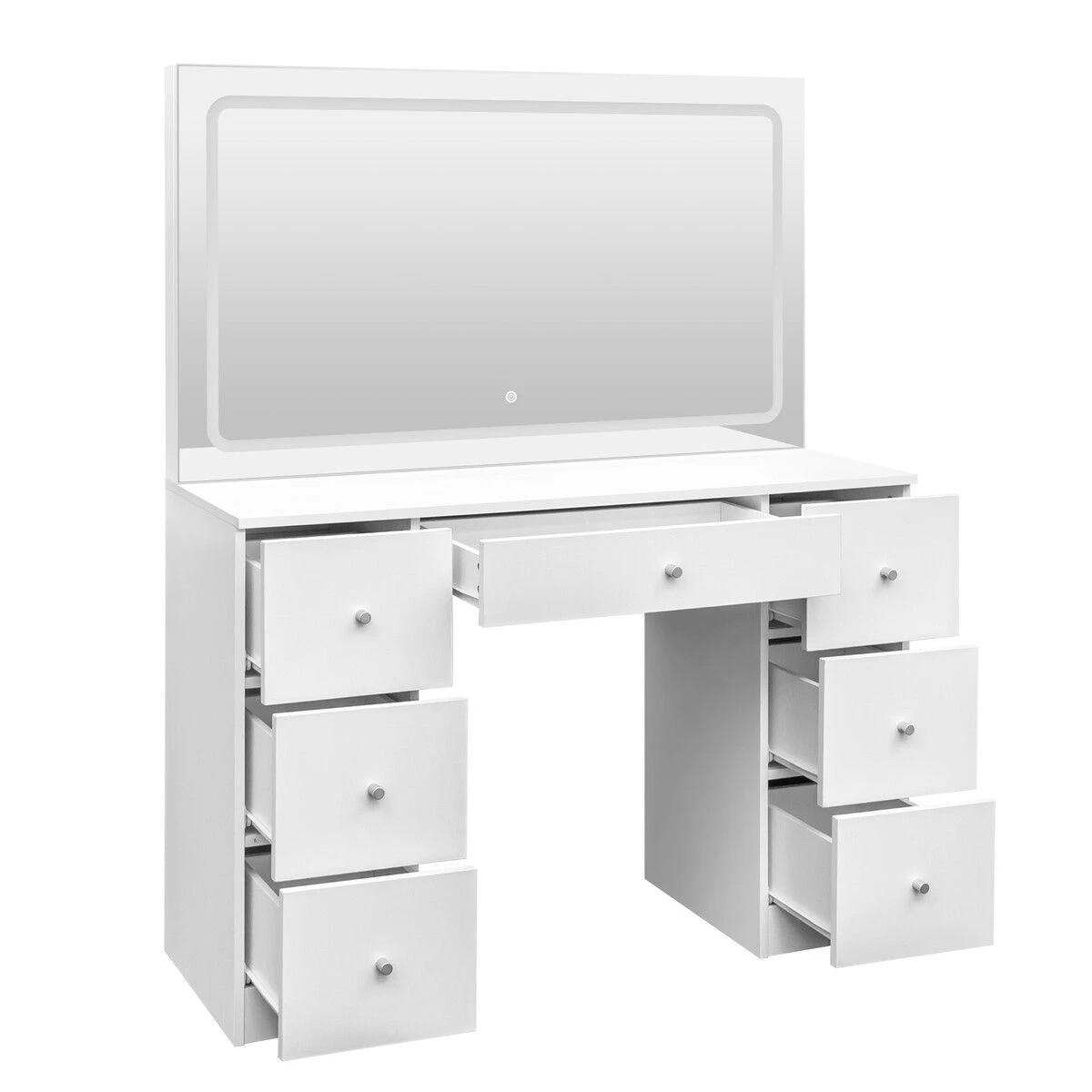 6 LUXSUITE XL Size Vanity Makeup Table Lighting  White, 6 of 6