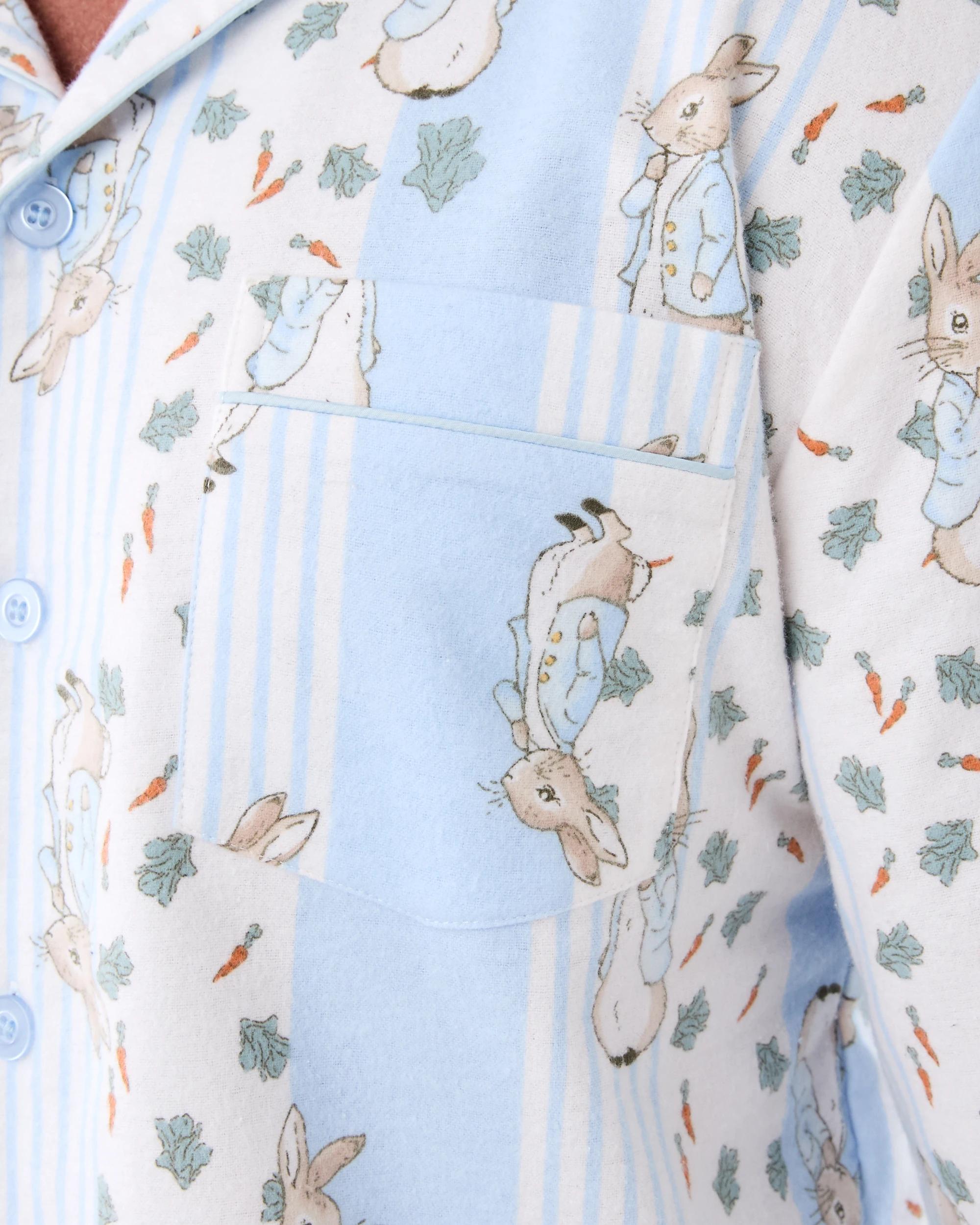 6 Peter Rabbit License Long Sleeve Pyjama Set Ptr Rabbit, 6 of 10