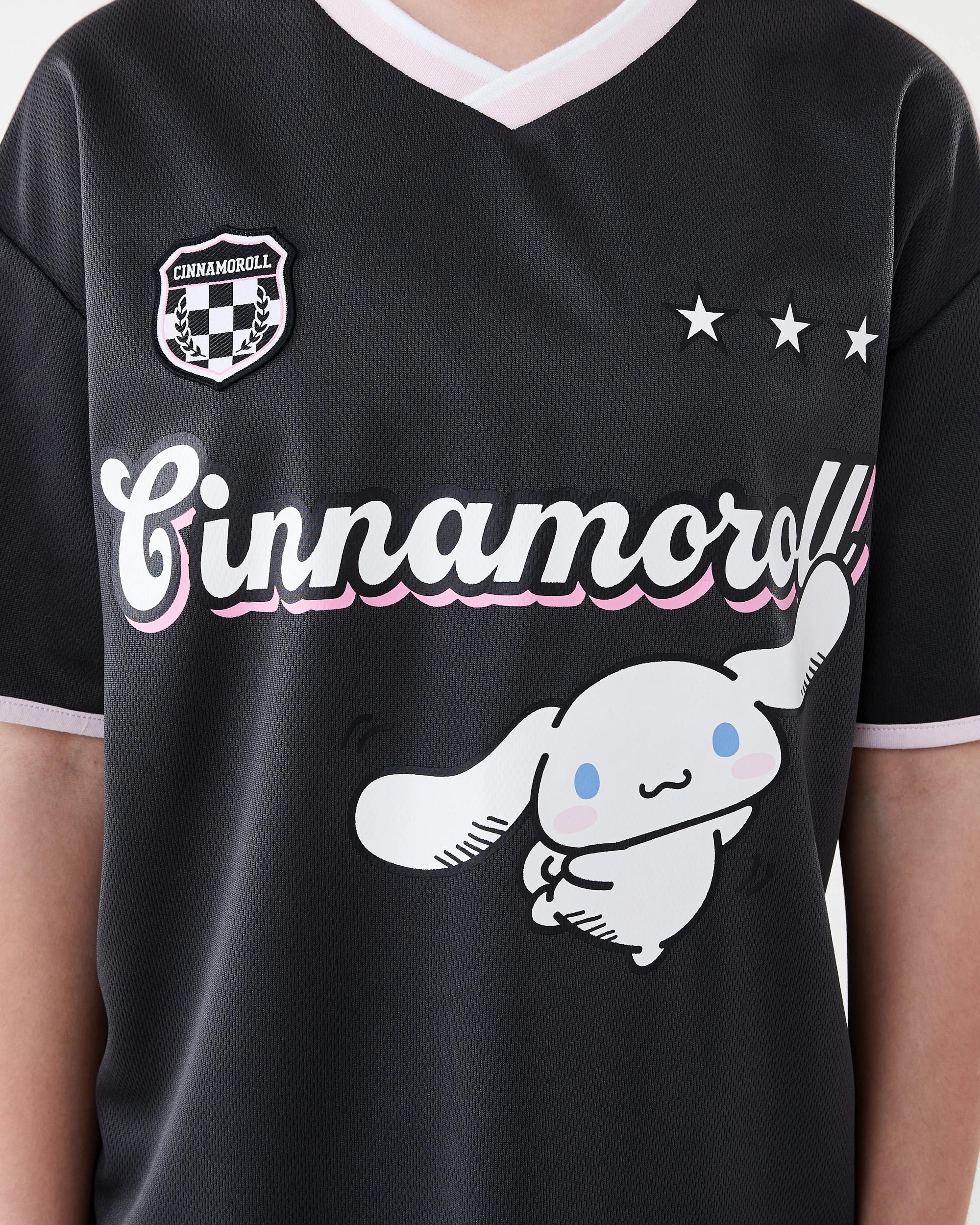 5 Cinnamoroll License Mesh V-Neck T-shirt Cinnamorol, 5 of 8