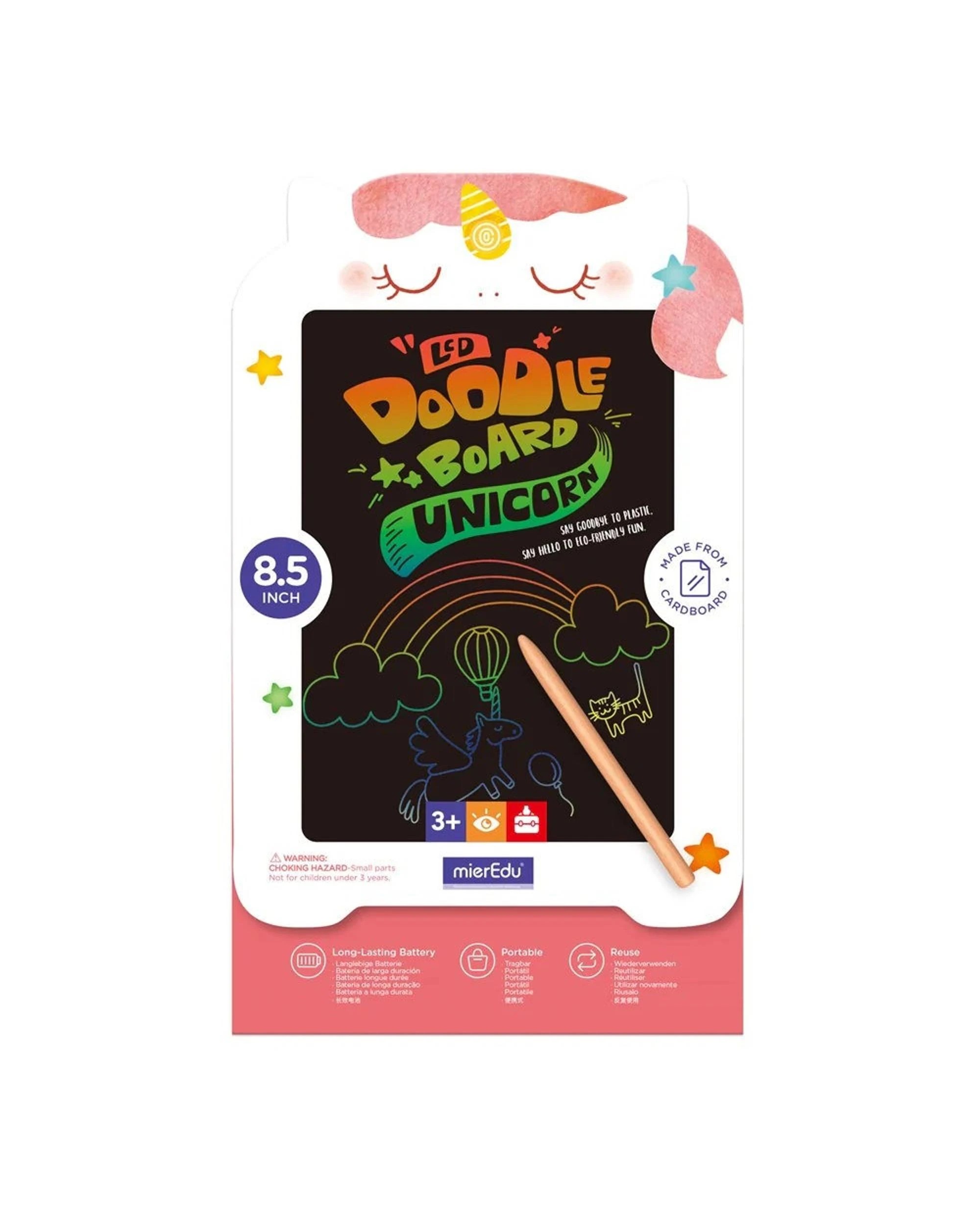 1 mierEdu Unicorn LCD Doodle Board, 1 of 2
