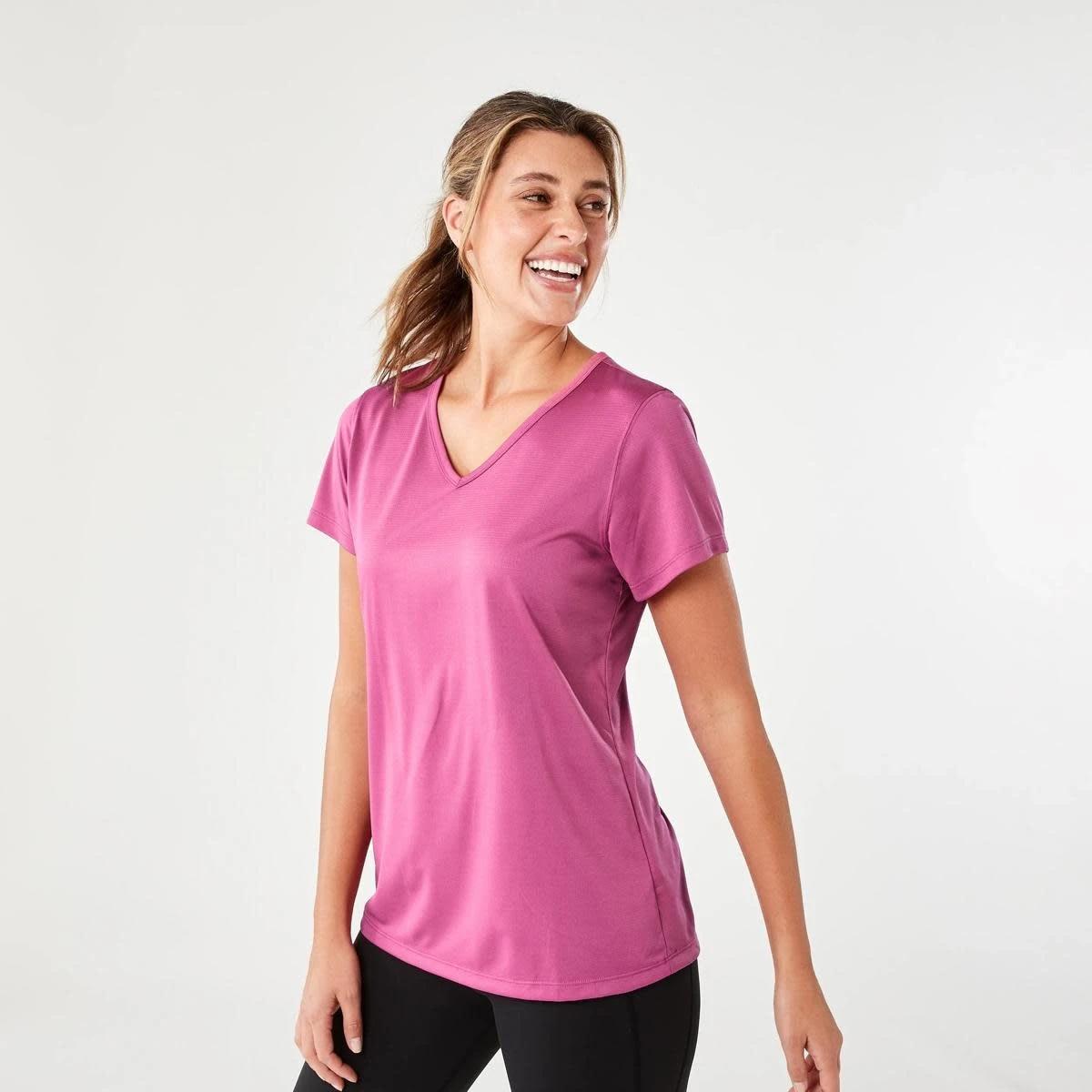 2 Active Womens Core V-Neck T-shirt EVOLET, 2 of 5