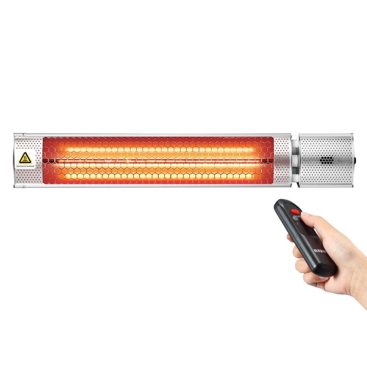 1 Maxkon 2000W Electric Outdoor Halogen Infrared Patio Heater, 1 of 7