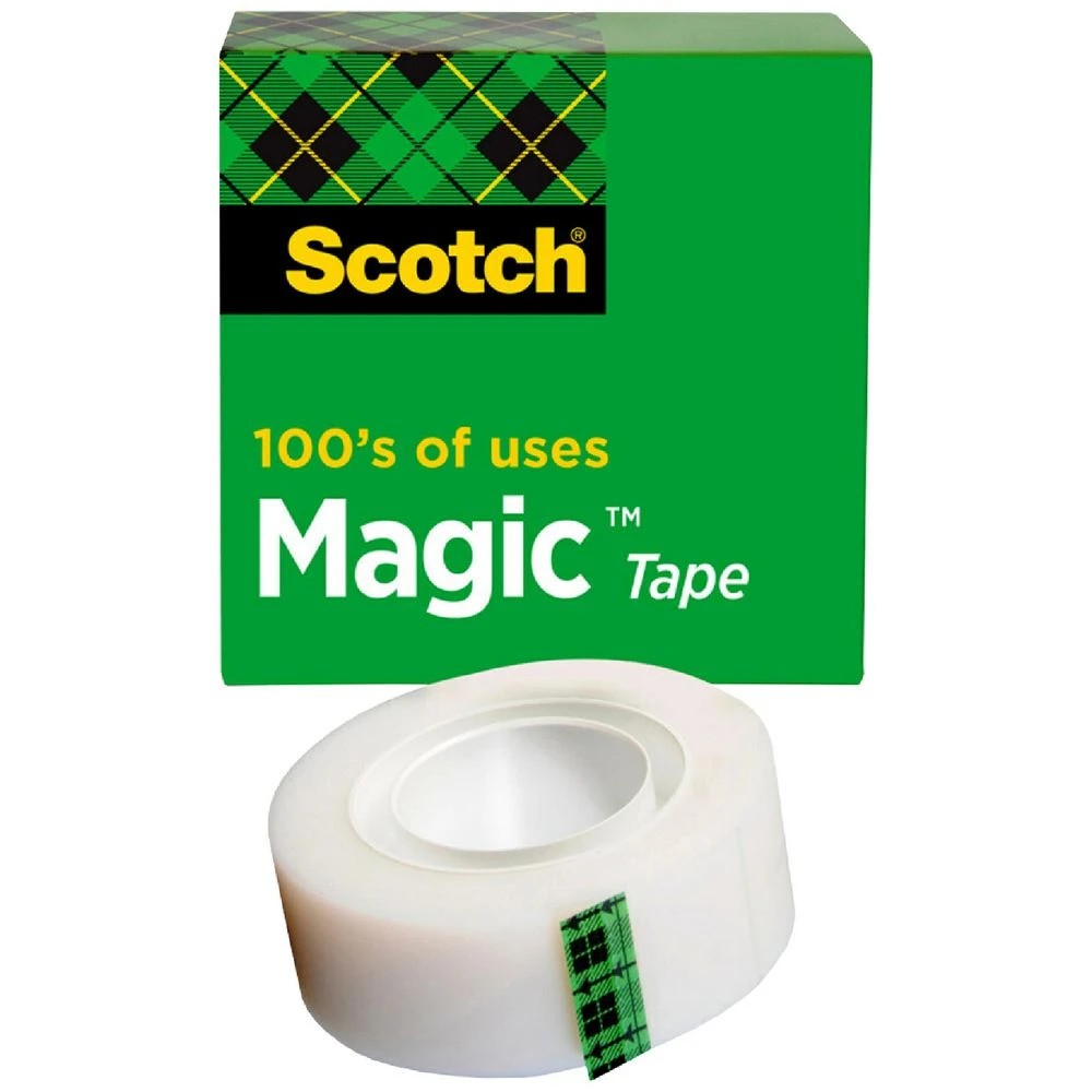 2 Scotch Magic 810 Invisible Adhesive Tape 19mm x 33m, 2 of 9