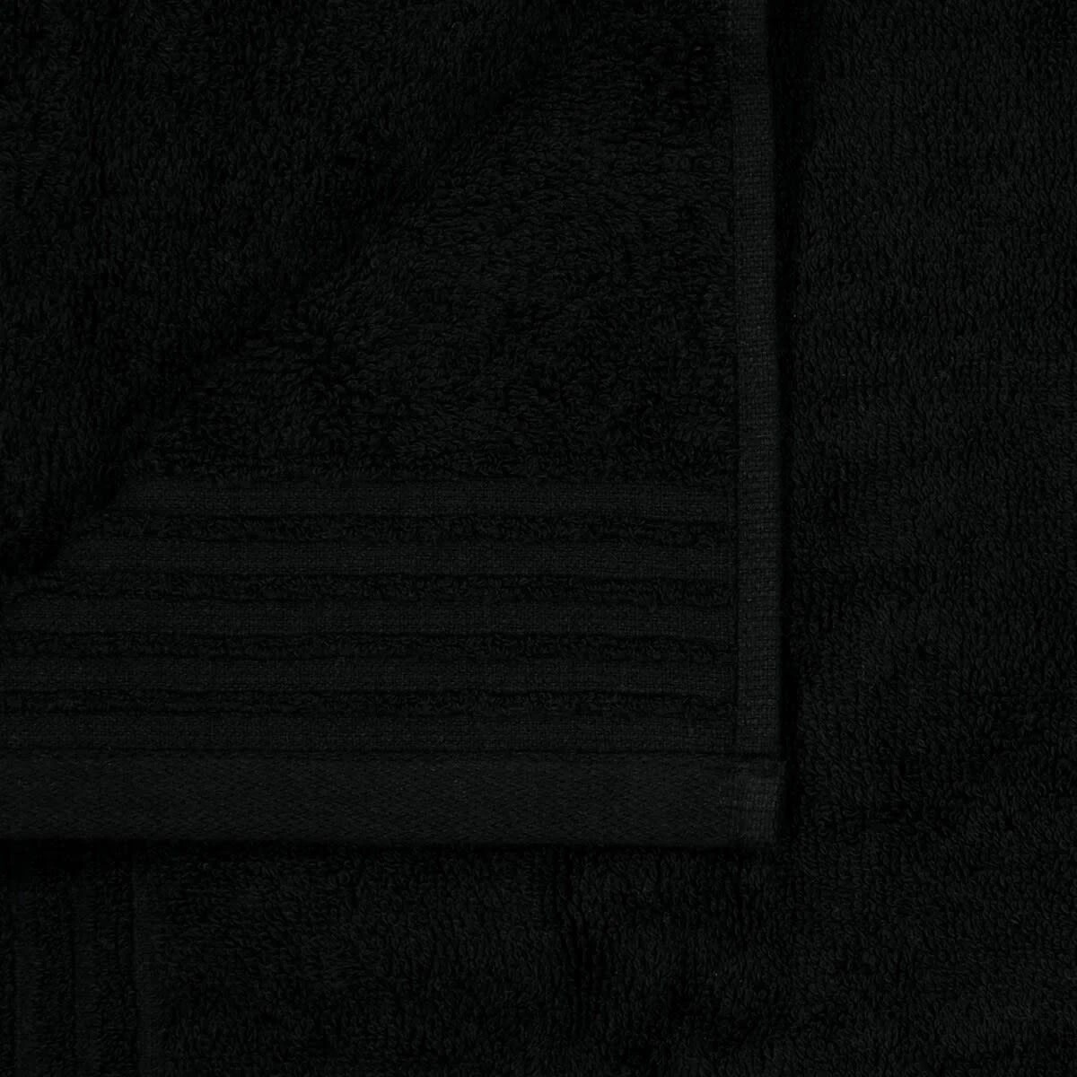 2 Edan Cotton Hand Towel - Black, 2 of 6