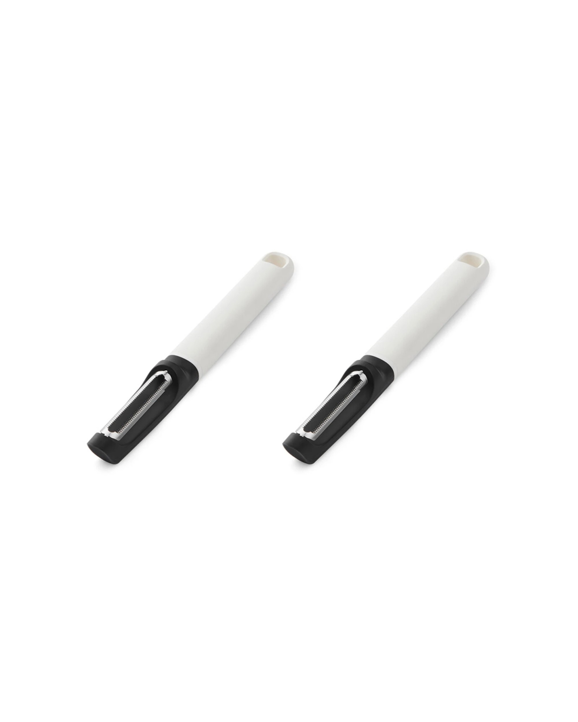 1 KitchenAid 2PK Classic Euro Fruit Vegetable Peeler With Ergonomic Handle - White, 1 of 6