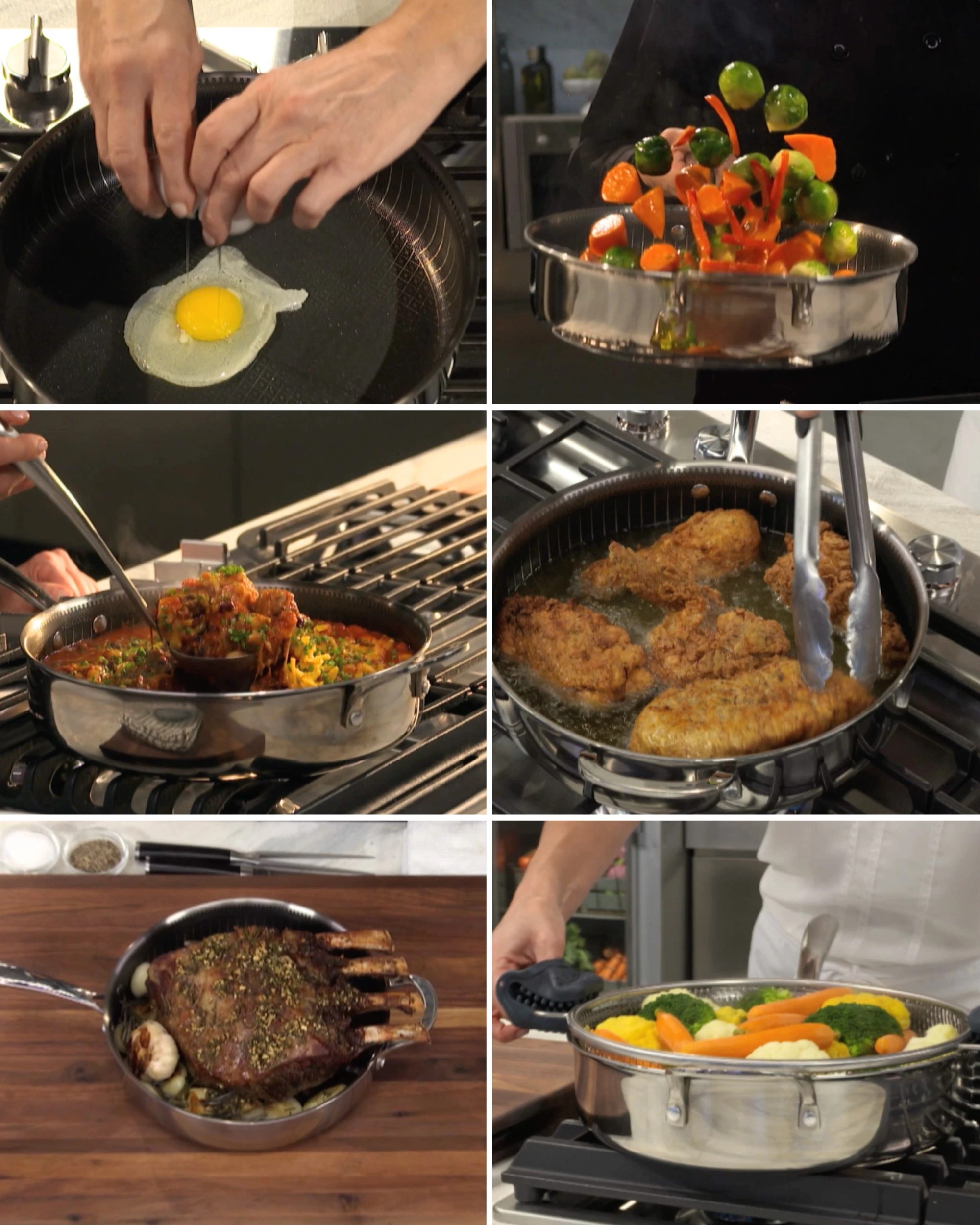 6 CC Copper Chef Titan Pan Professional All-Purpose Stainless-Steel Non-Stick Pan, 6 of 8