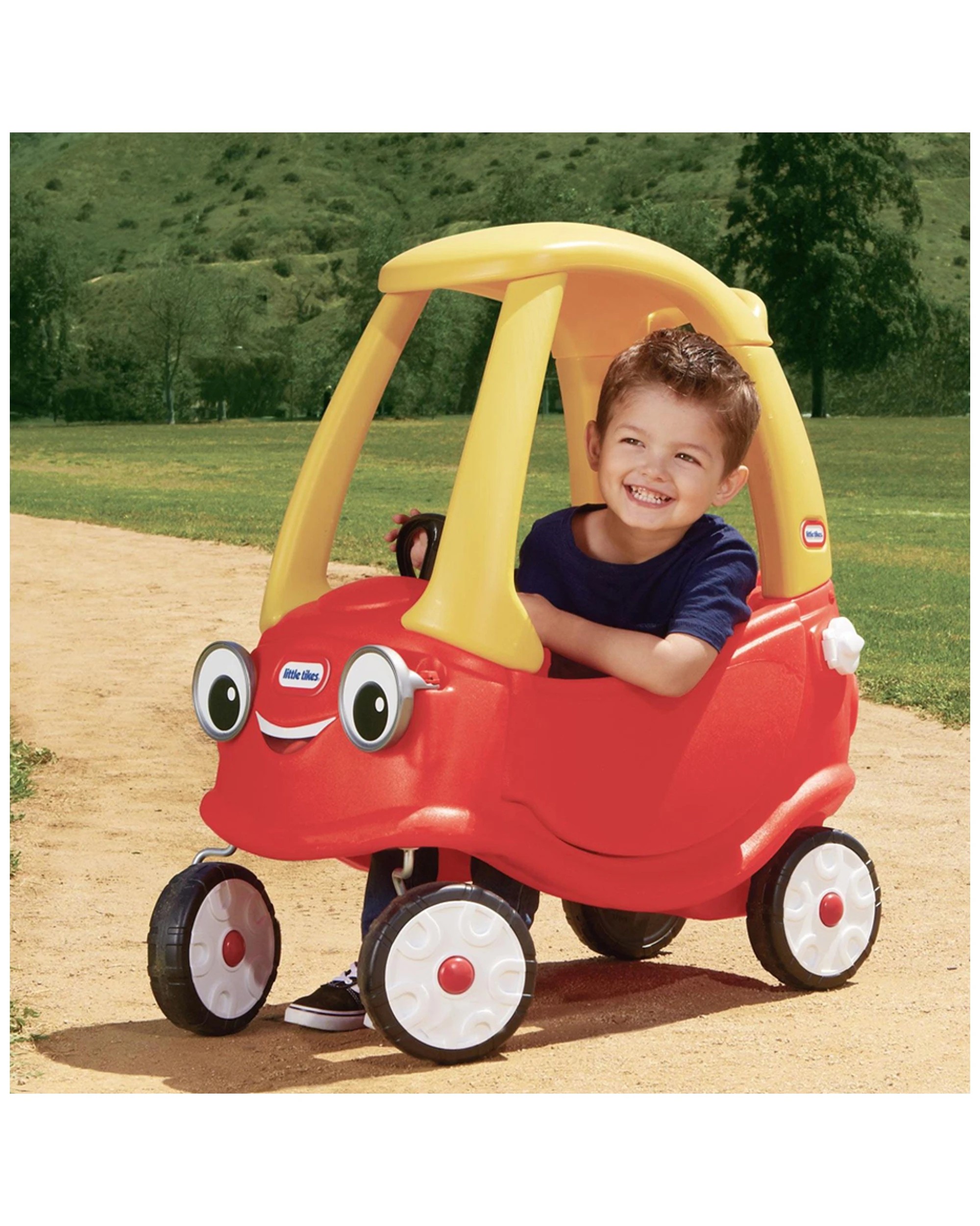 3 Little Tikes Cozy Coupe Toddler Ride-on Toy Car Indoor Outdoor 18 Months Plus - Red, 3 of 9