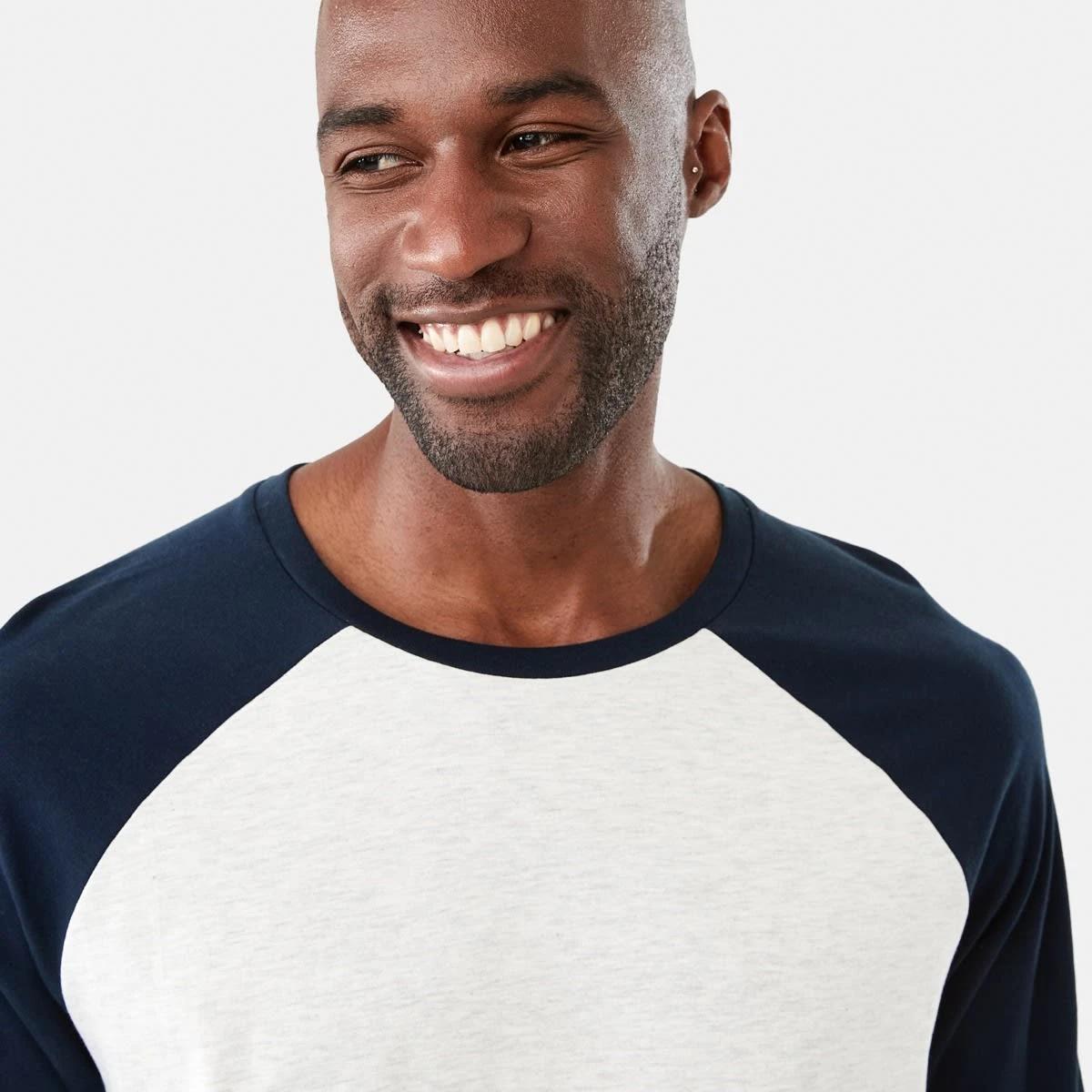 4 Long Sleeve Raglan T-shirt Sky Cptn, 4 of 5