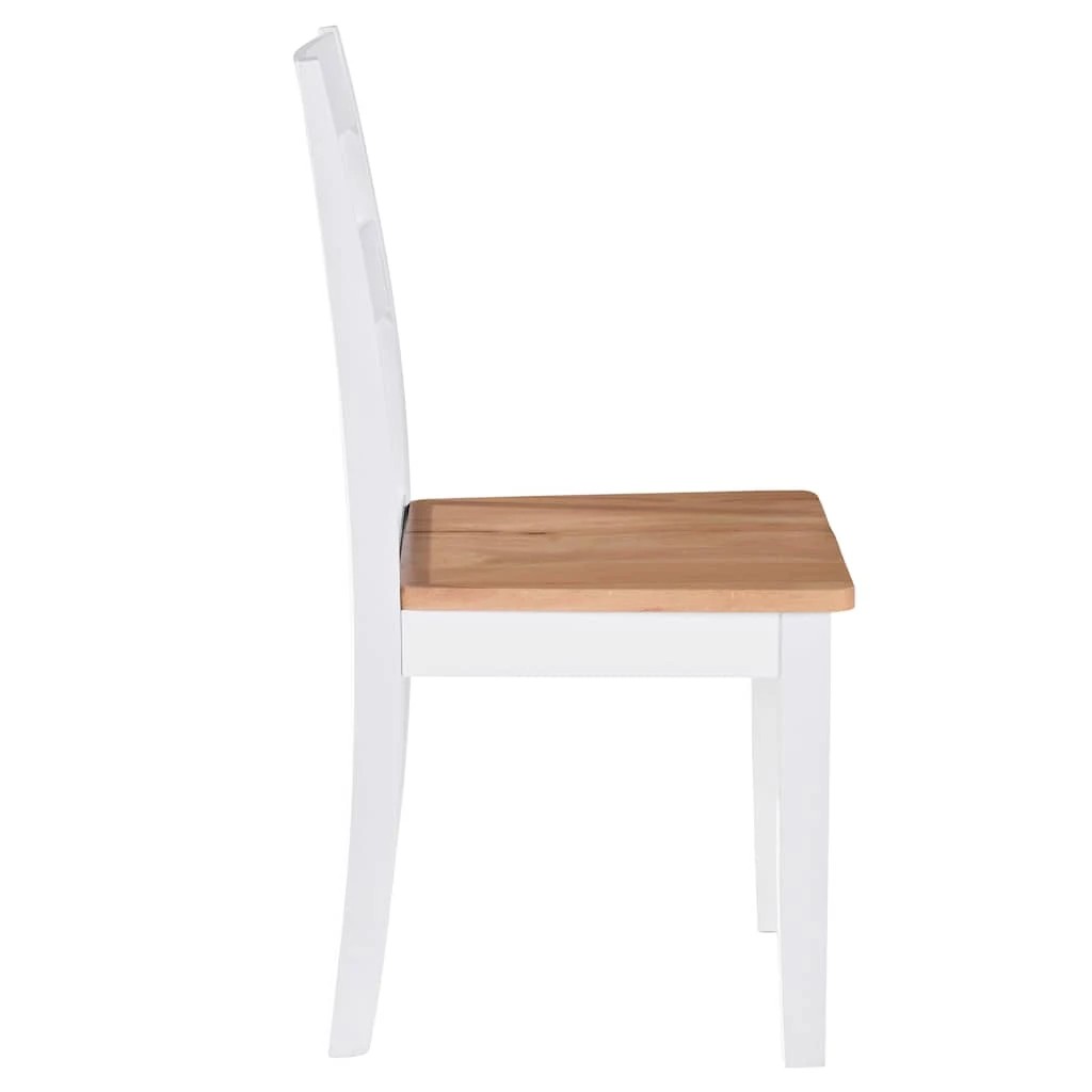 4 vidaXL Dining chair Durable - White, 4 of 6