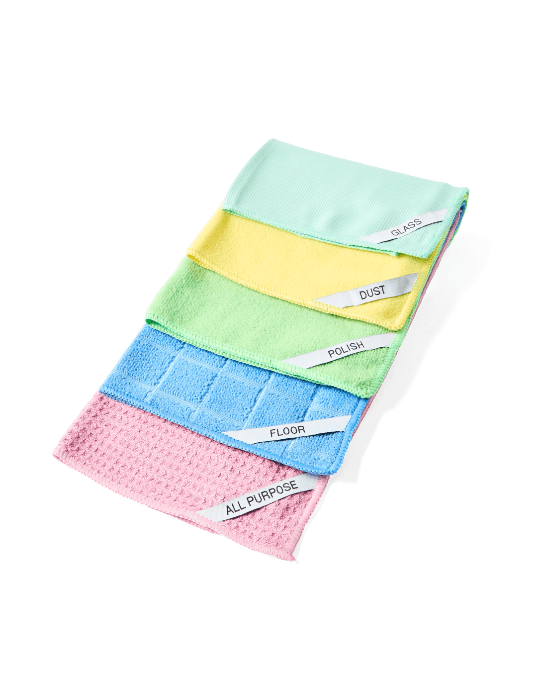 2 5 Pack Microfibre Cleaning Cloths - Bright, 2 of 7