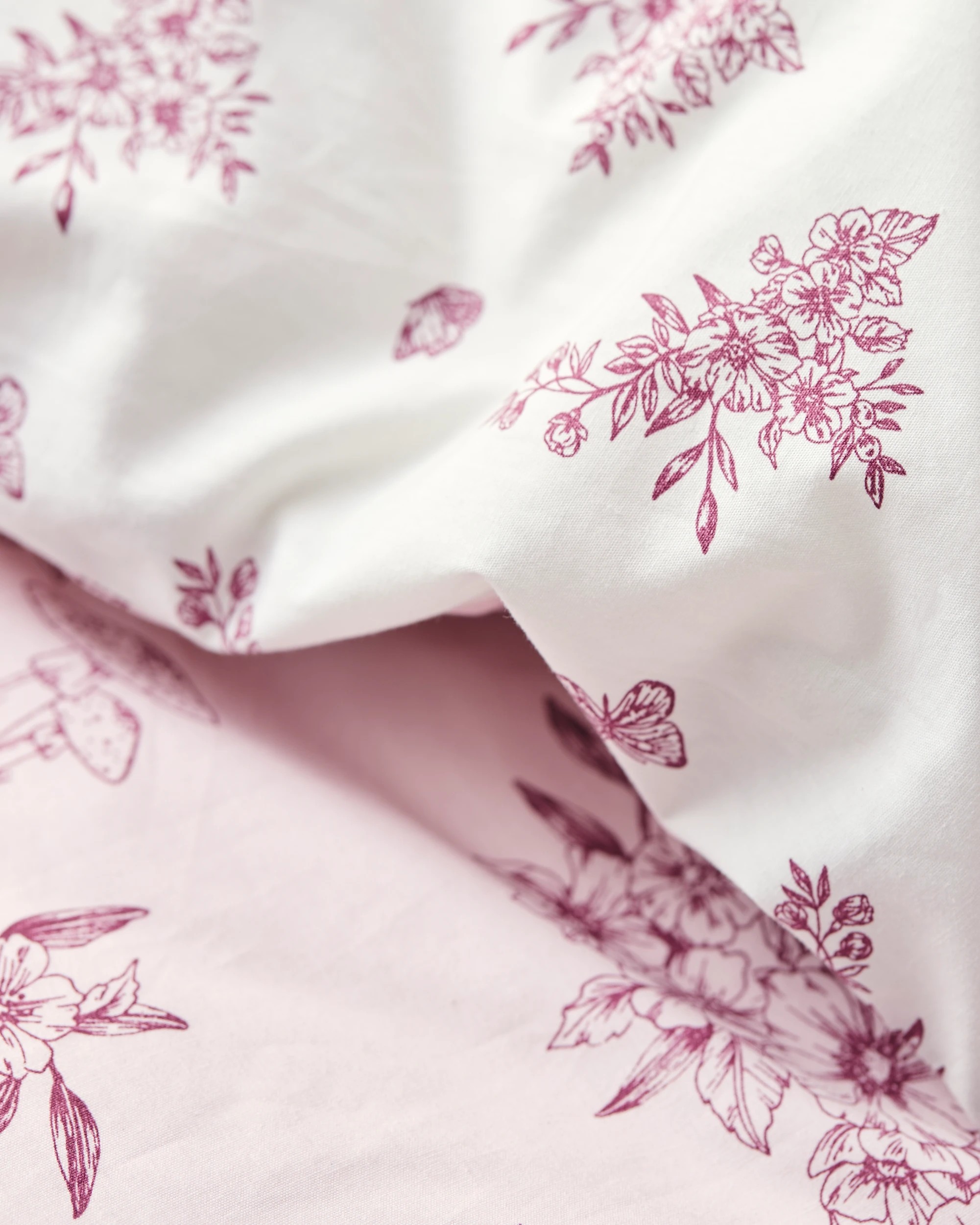 5 Target Holly Toile Australian Cotton Quilt Cover Set - Queen Bed - Pink, 5 of 10