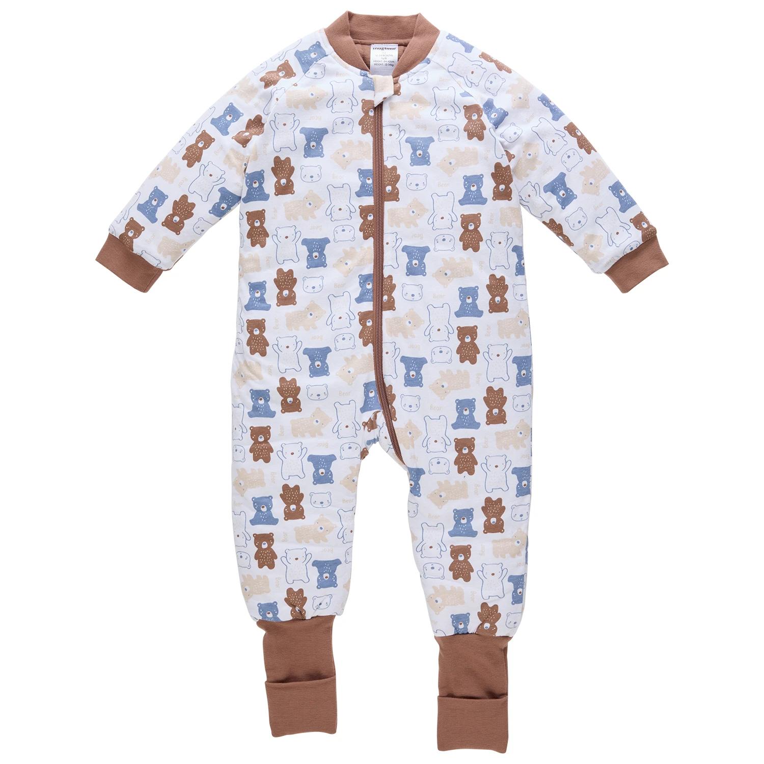1 Snugtime Long Sleeves Padded Sleepsuit Bear BEAR, 1 of 1