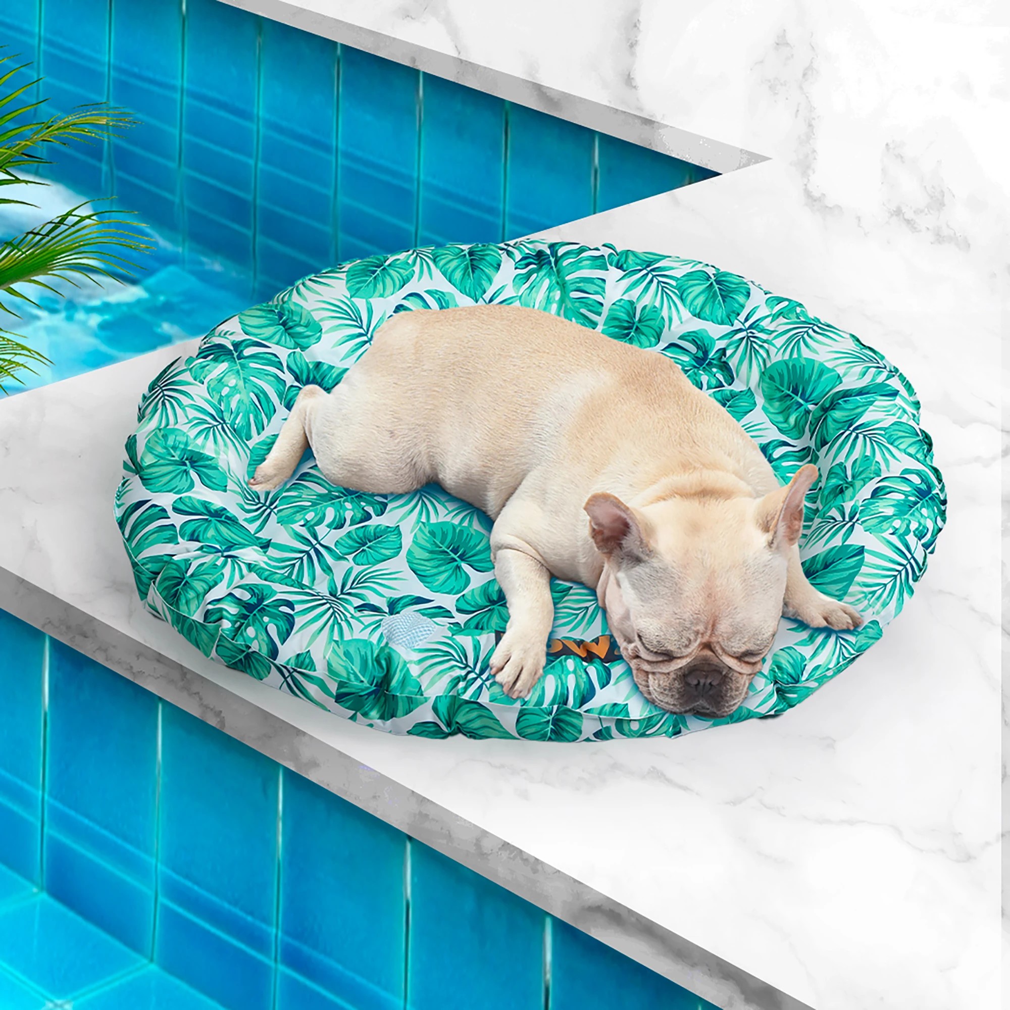 7 Pawz Round Pet Cool Gel Mat  L, 7 of 7